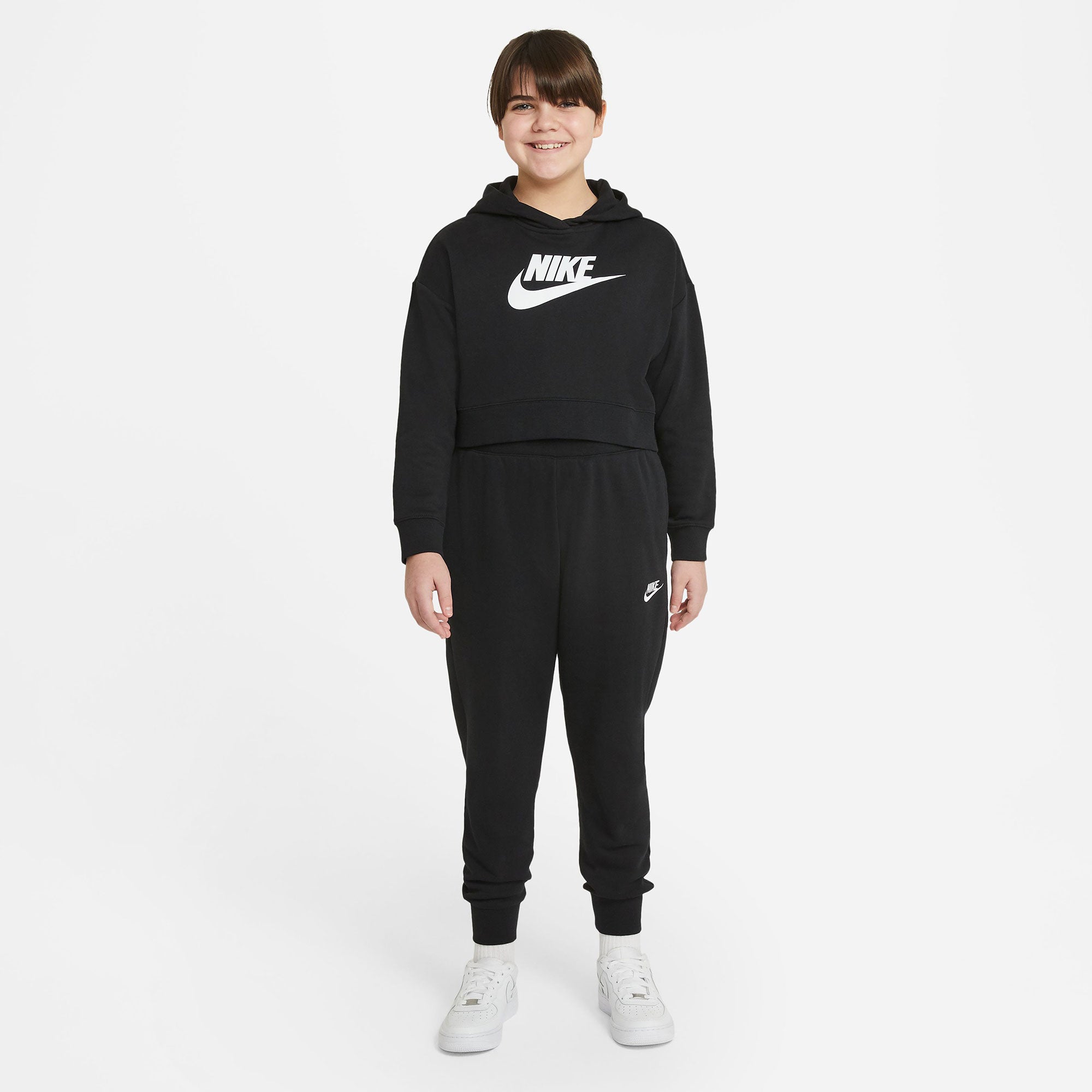 Nike Club Girls' Fleece Pants Black (6)