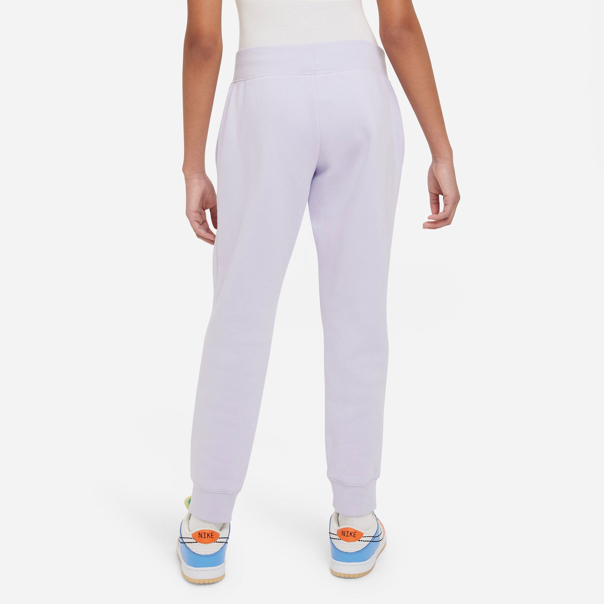 Nike Club Girls' Fleece Pants Purple (2)