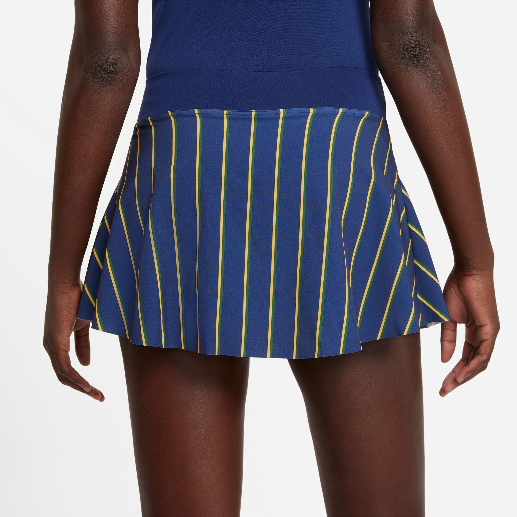 Nike Club Heritage Women's Regular Printed Tennis Skirt Blue (2)