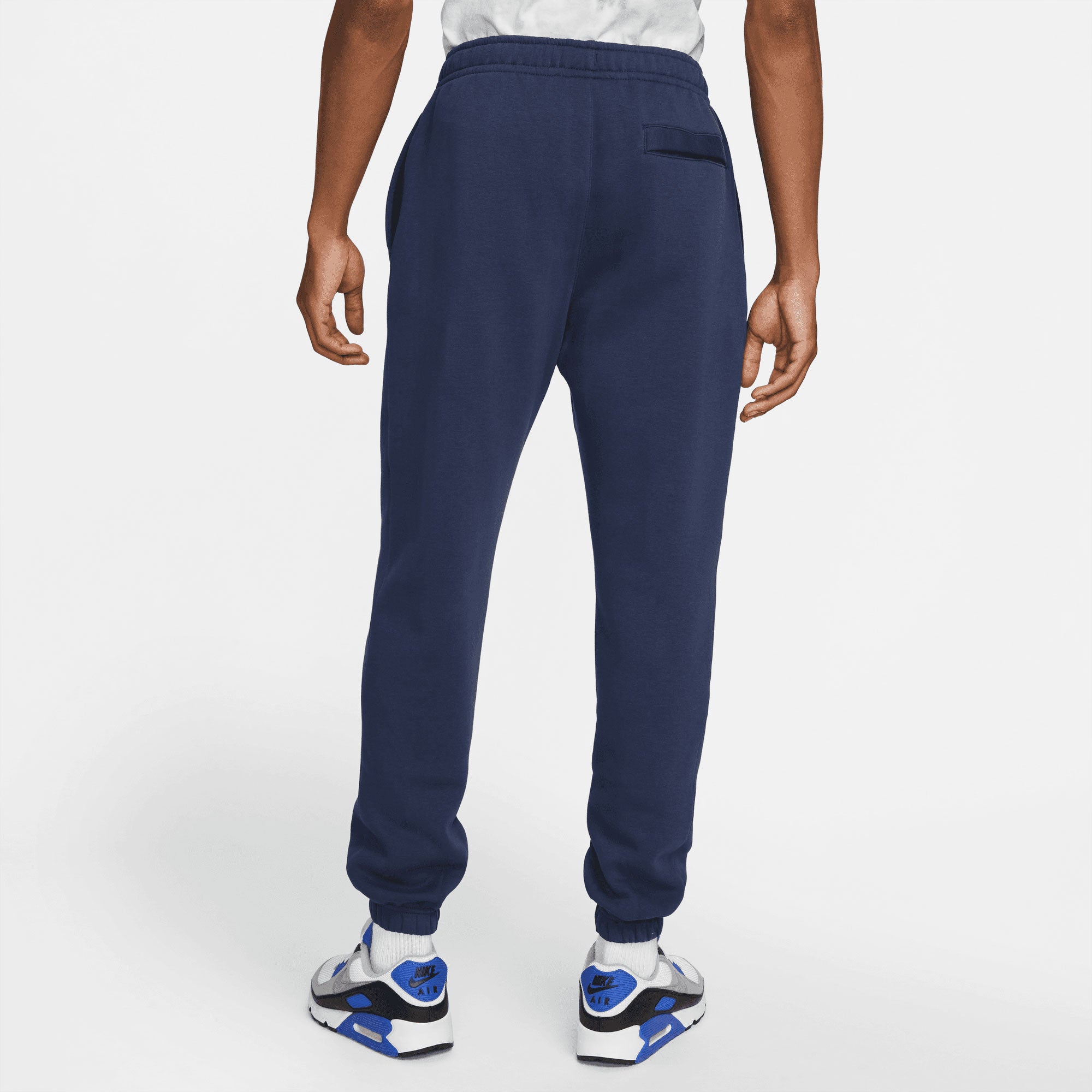 Nike Club Men's Fleece Pants Blue (2)