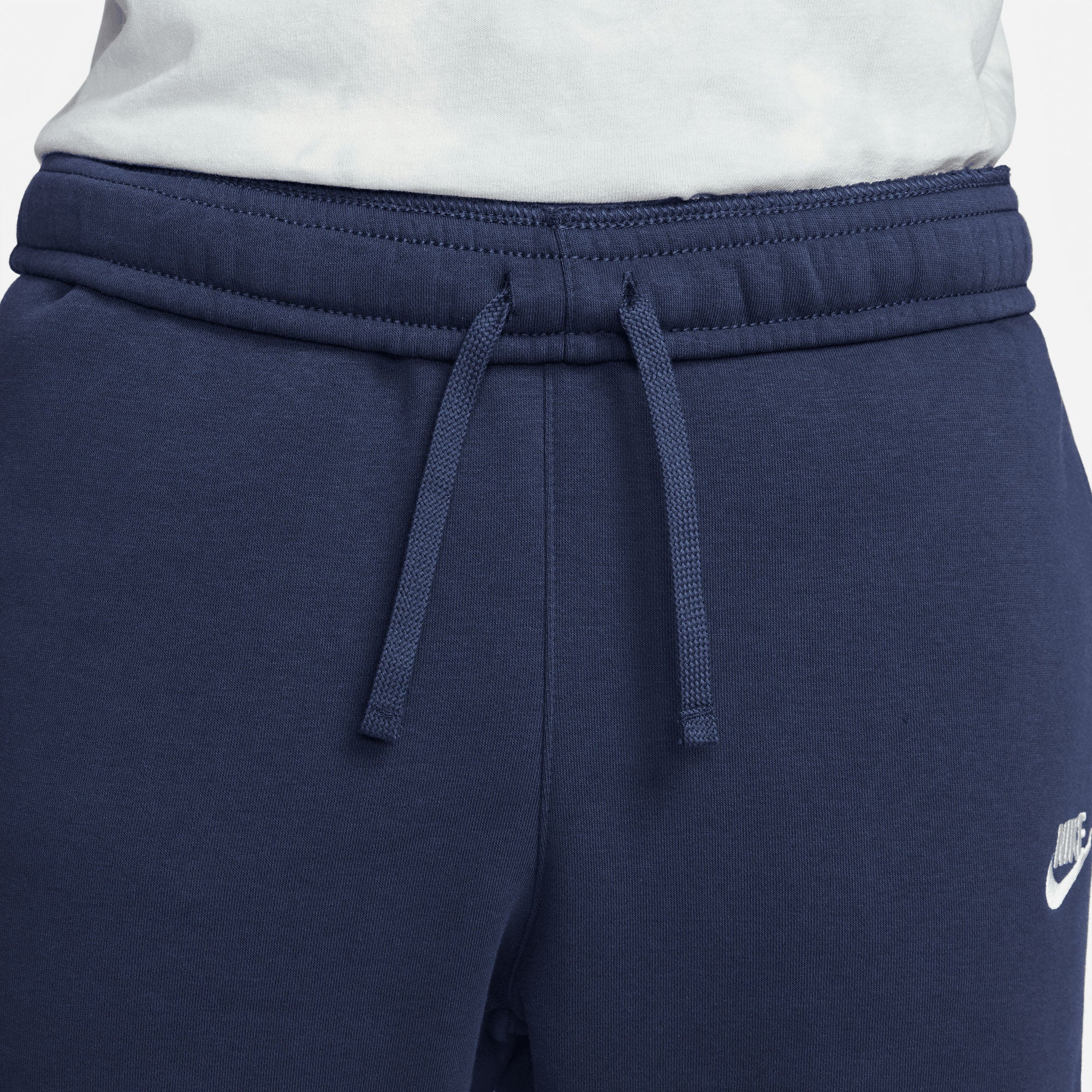 Nike Club Men's Fleece Pants Blue (6)