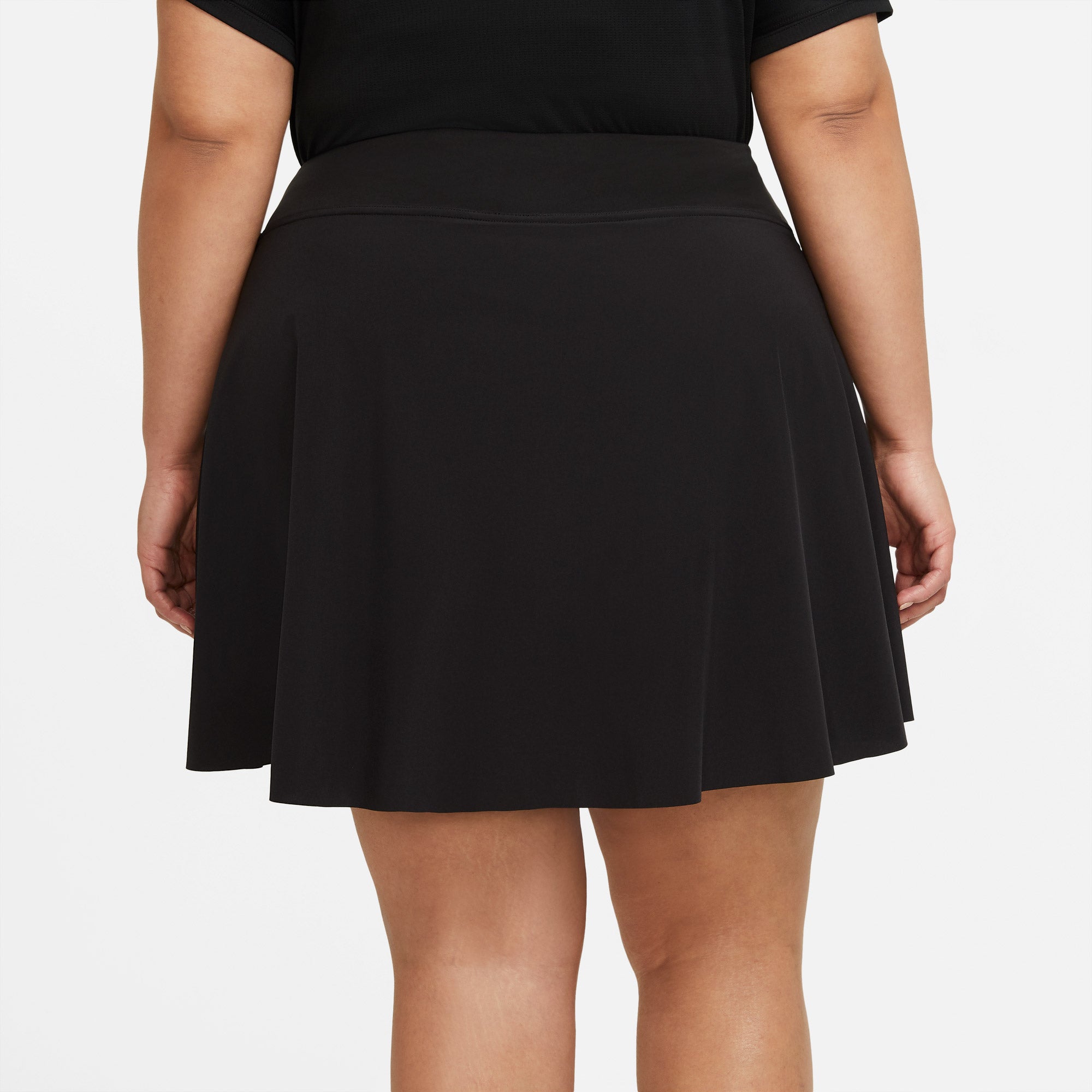 Nike Club Women's Tall 15-Inch Tennis Skirt (Plus Size) Black (2)