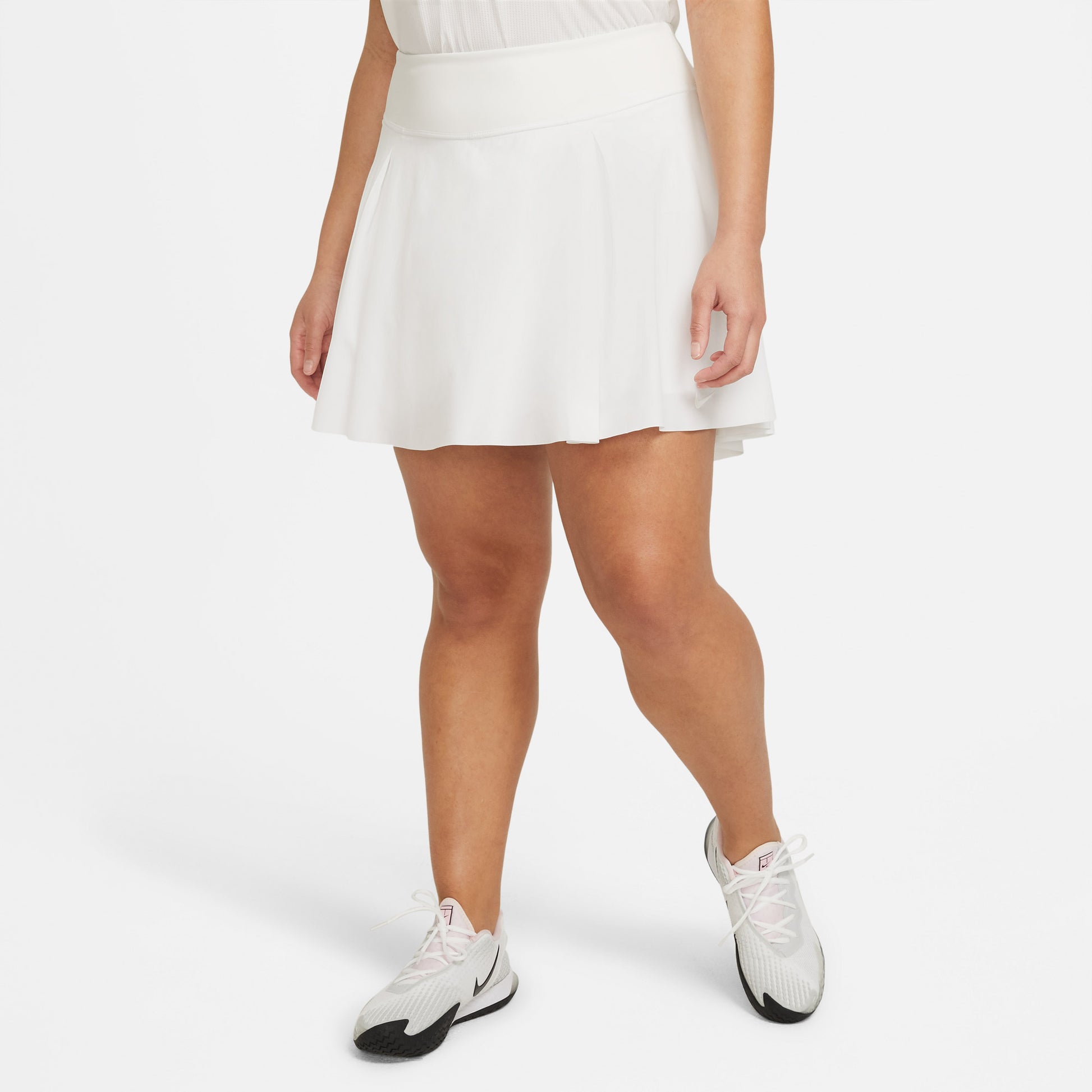 Nike Club Women's Tall 15-Inch Tennis Skirt (Plus Size) White (1)