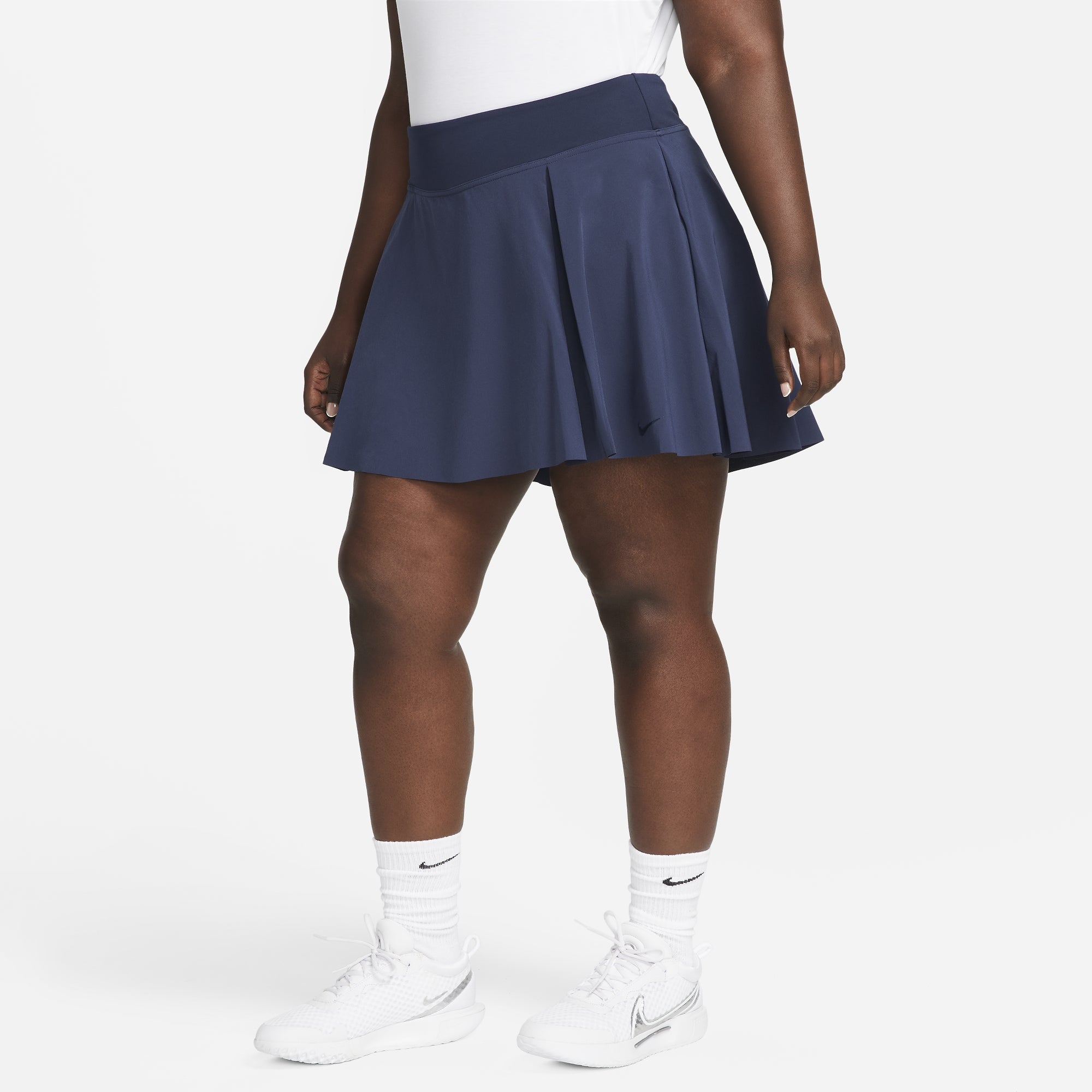 Nike Club Women's Tall 15-Inch Tennis Skirt (Plus Size) Blue (1)