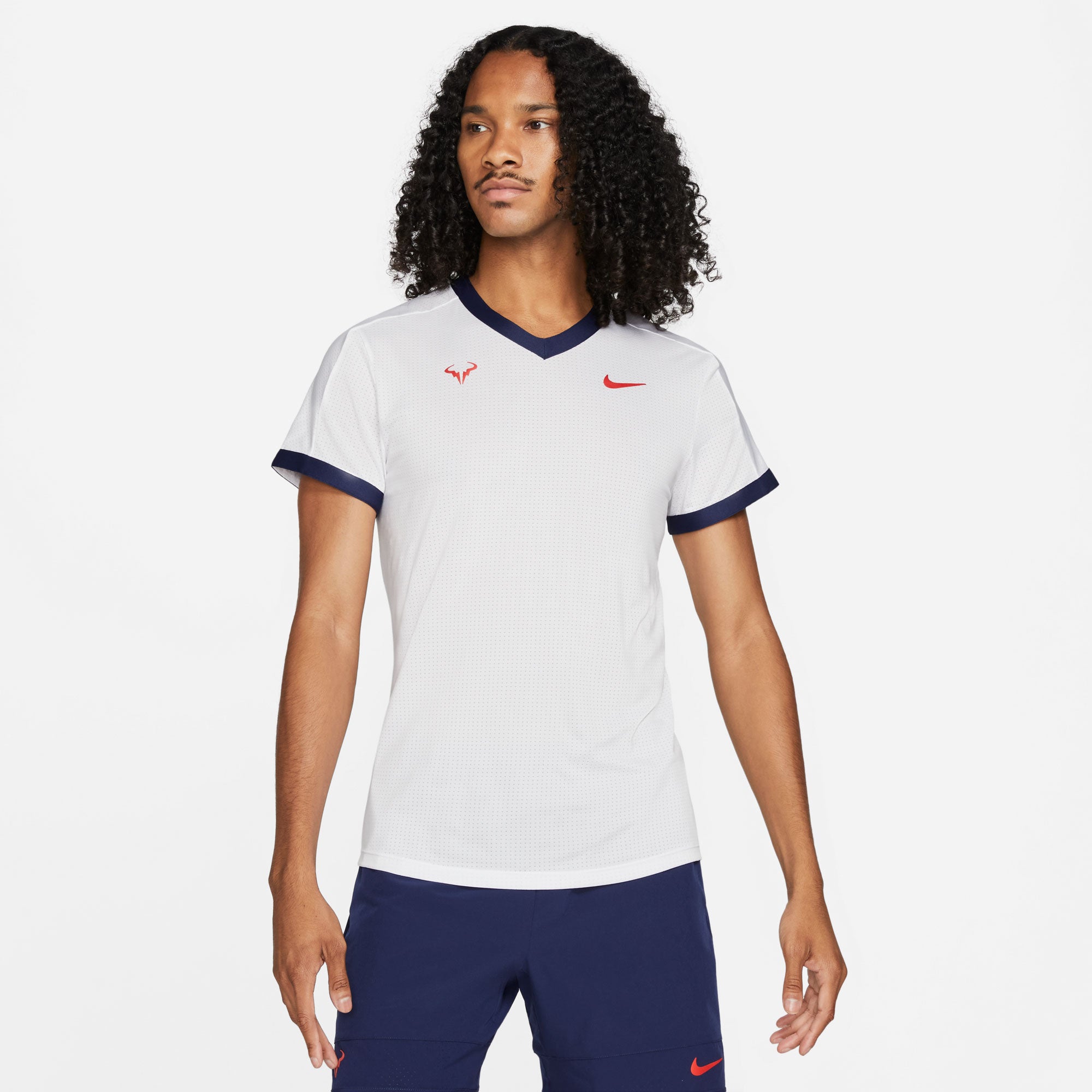 Nike Dri-FIT ADV Rafa Slam Men's Tennis Shirt White (1)