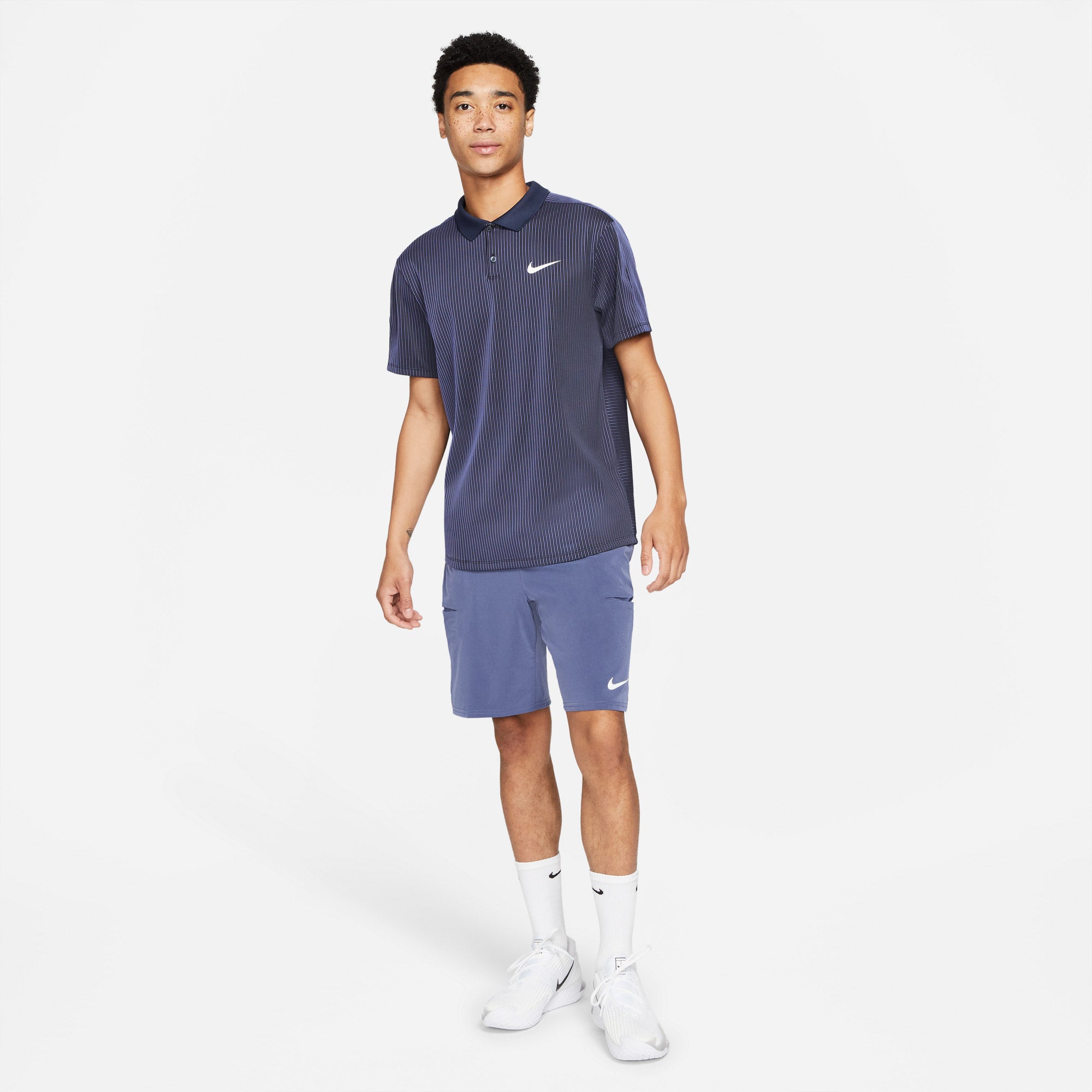 Nike Dri-FIT ADV Slam Men's Tennis Polo Blue (3)