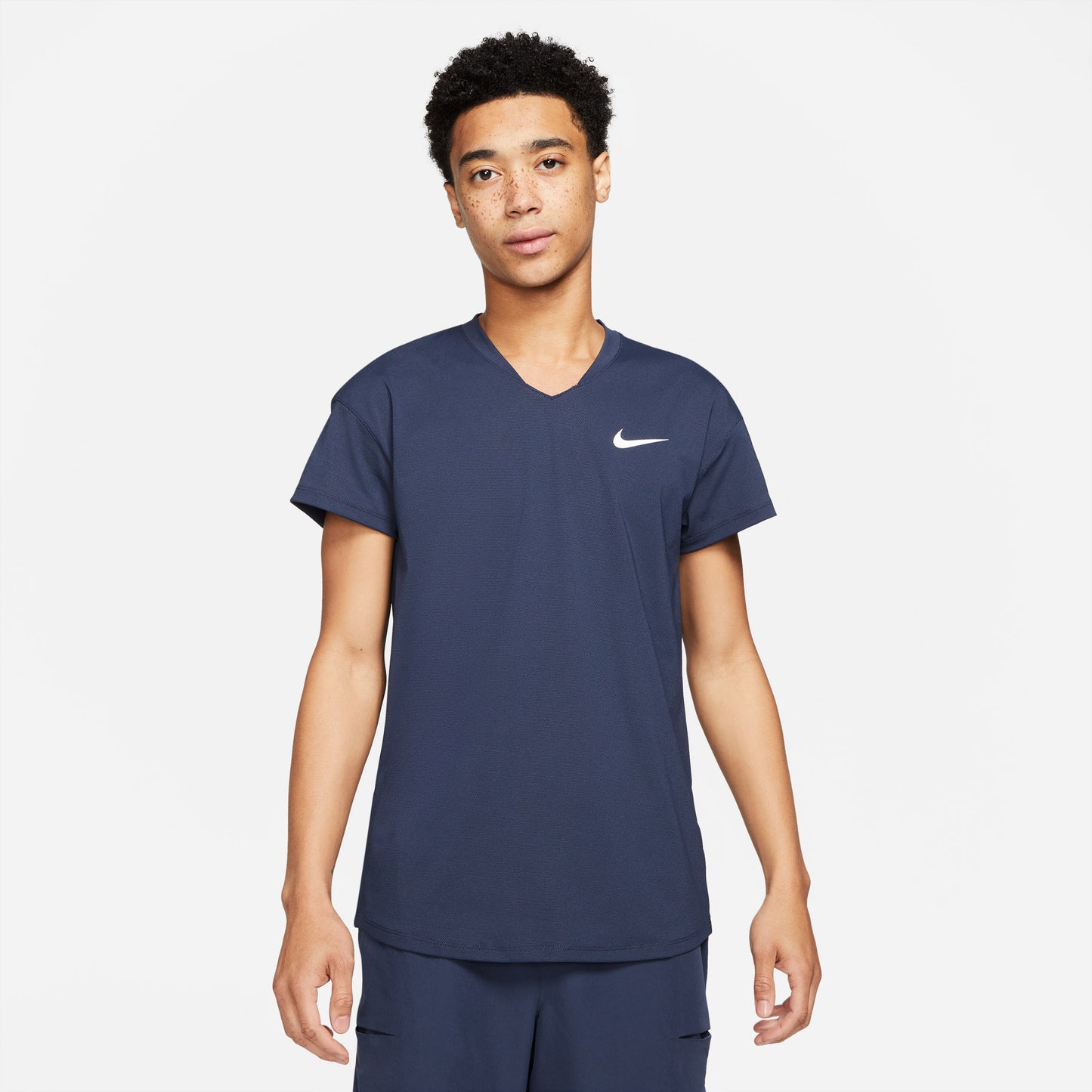 Nike Dri-FIT ADV Slam Men's Tennis Shirt Blue (1)