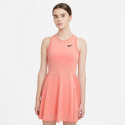 Nike Dri-FIT Advantage Women's Tennis Dress Orange (1)