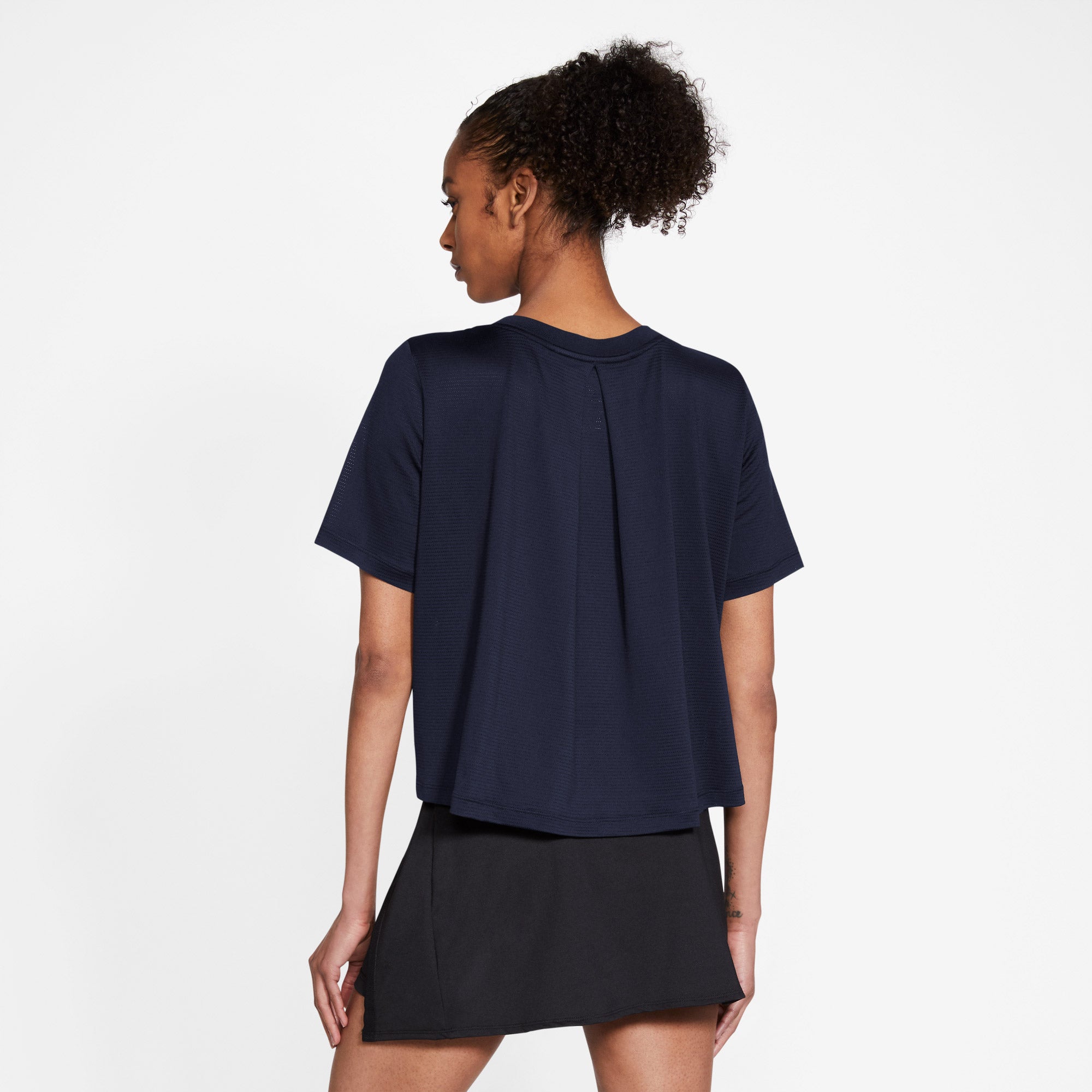 Nike Dri-Fit Advantage Women's Tennis Shirt Blue (2)