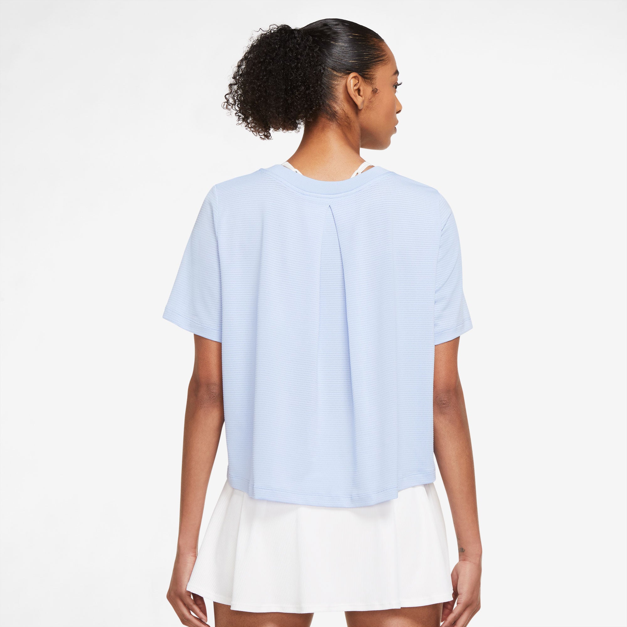 Nike Dri-Fit Advantage Women's Tennis Shirt Blue (2)
