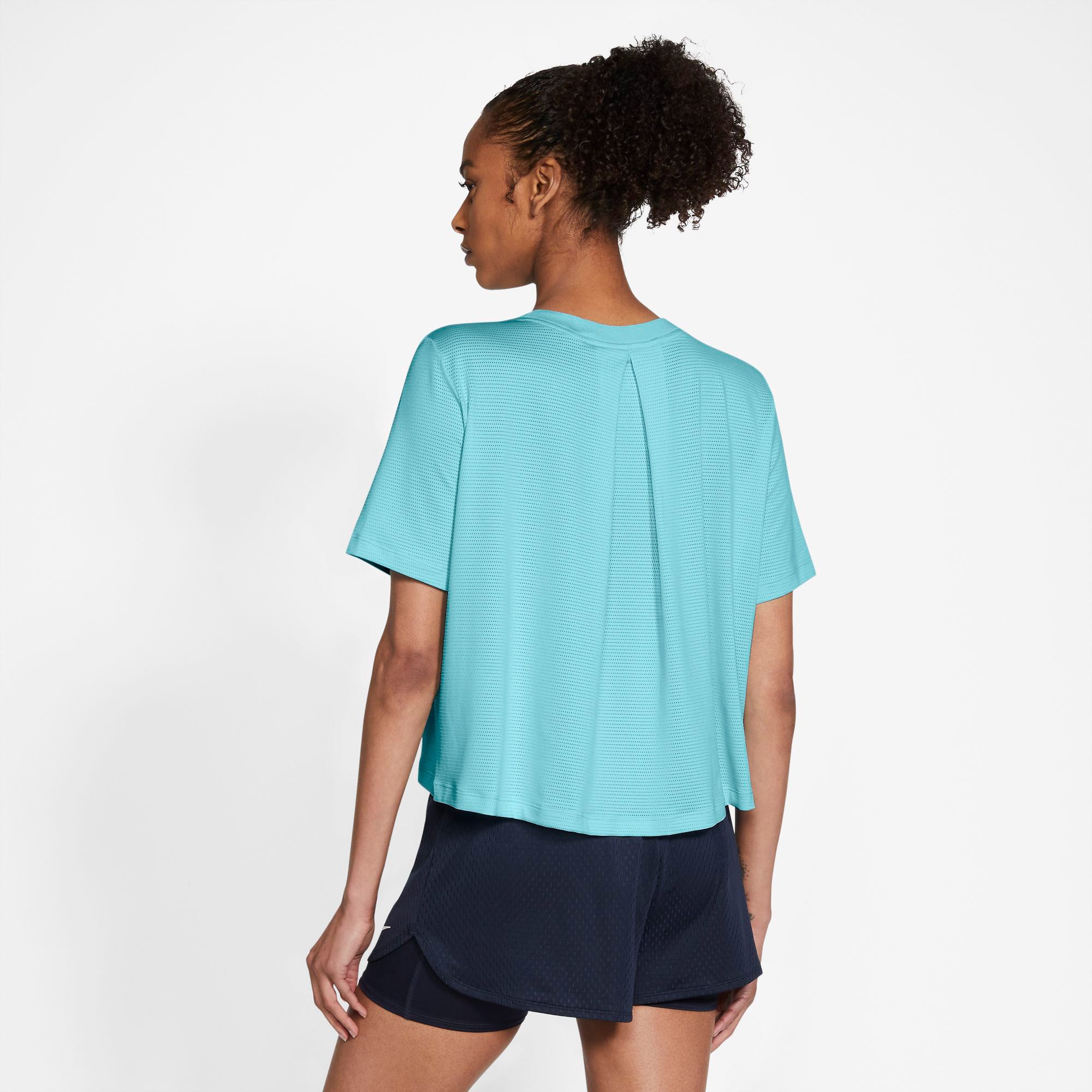 Nike Dri-Fit Advantage Women's Tennis Shirt Blue (2)
