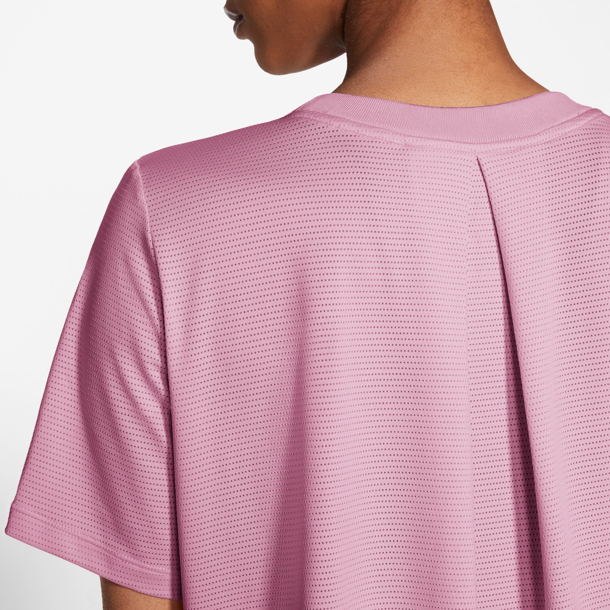 Nike Dri-Fit Advantage Women's Tennis Shirt Pink (3)