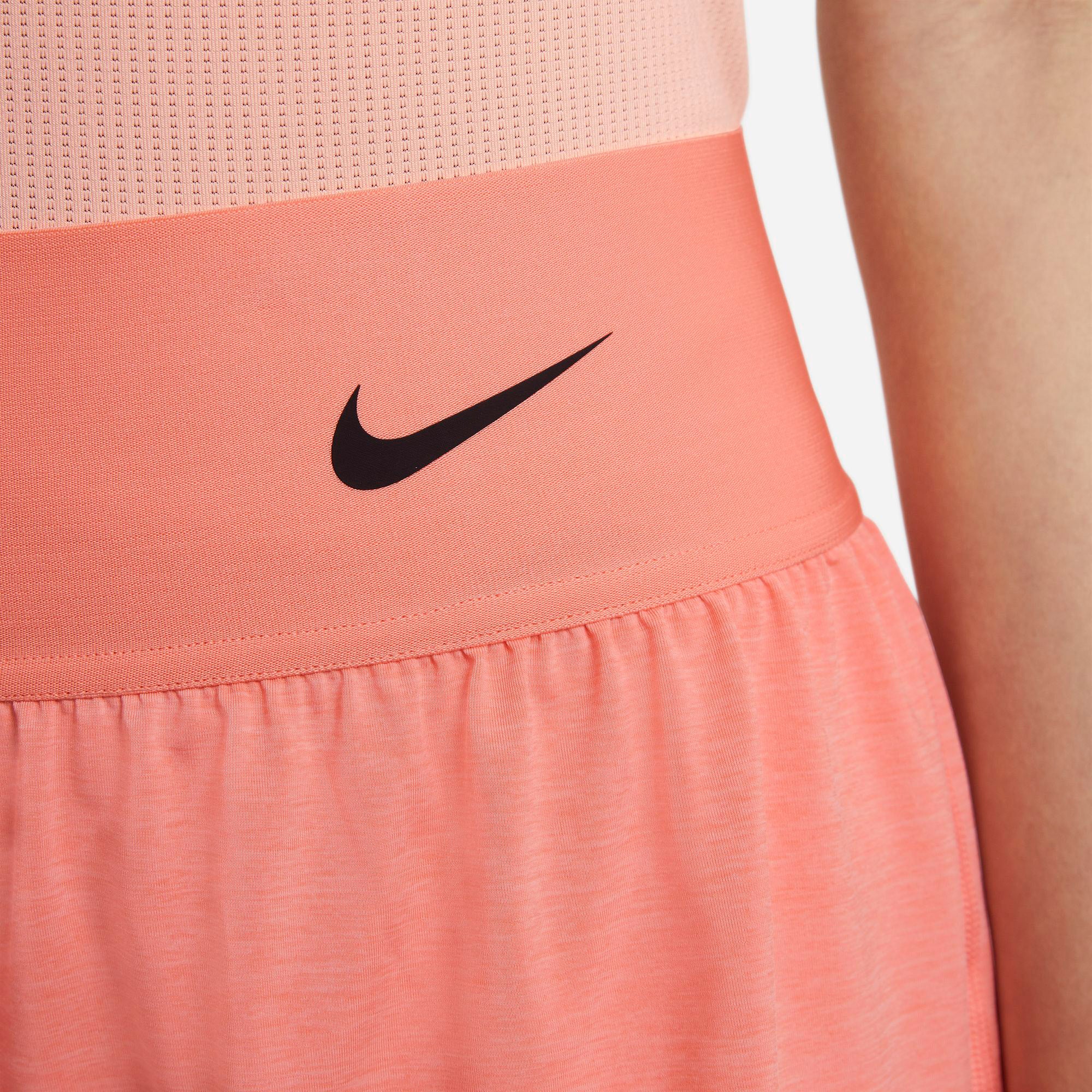 Nike Dri-FIT Advantage Women's Tennis Shorts Orange (4)