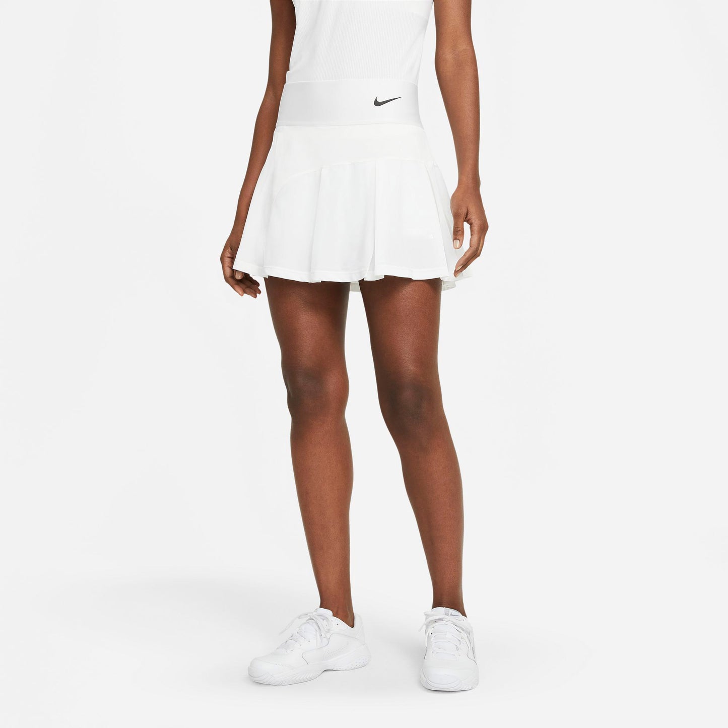 Nike Dri-FIT Advantage Women's Tennis Skirt White (1)