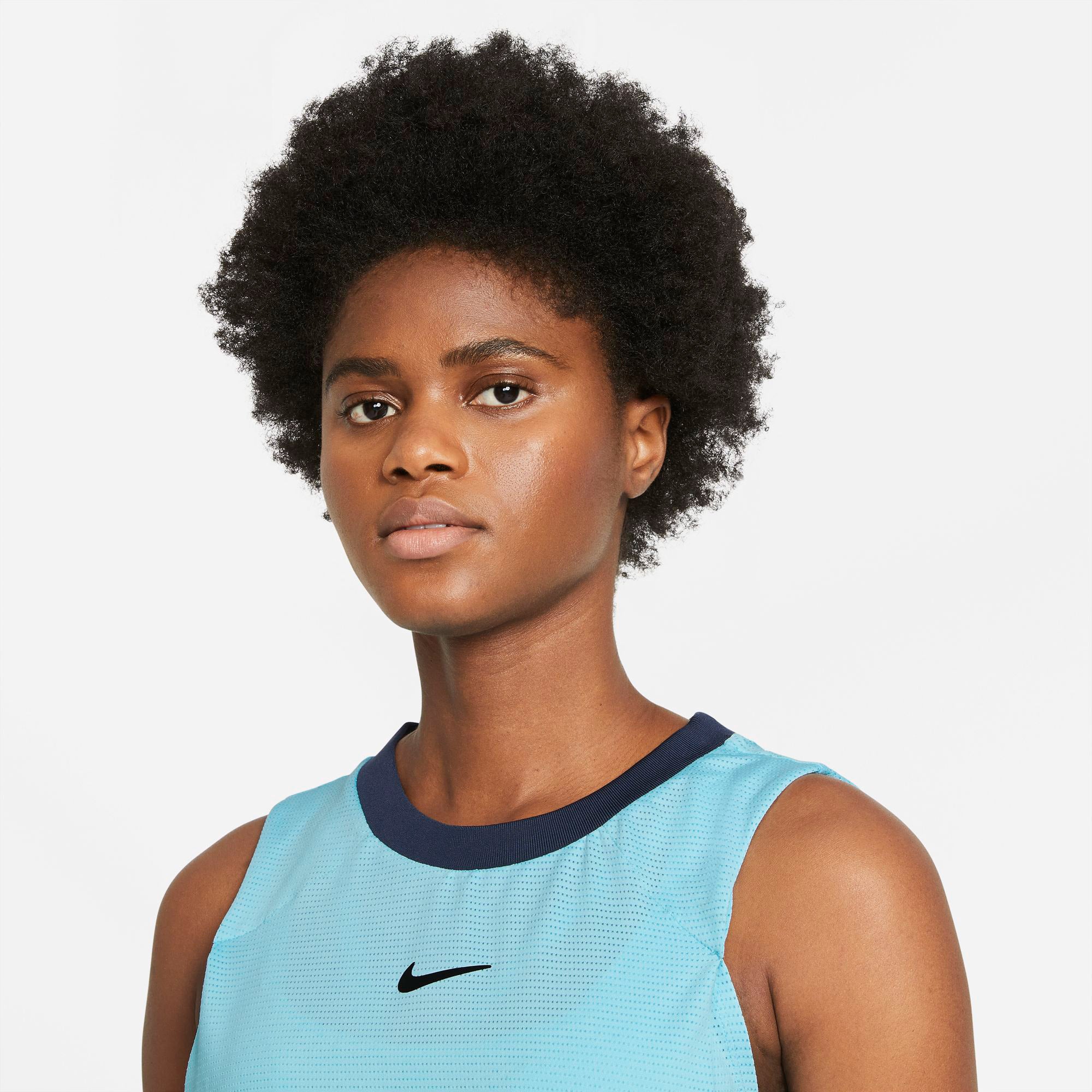 Nike Dri-FIT Advantage Women's Tennis Tank Blue (4)