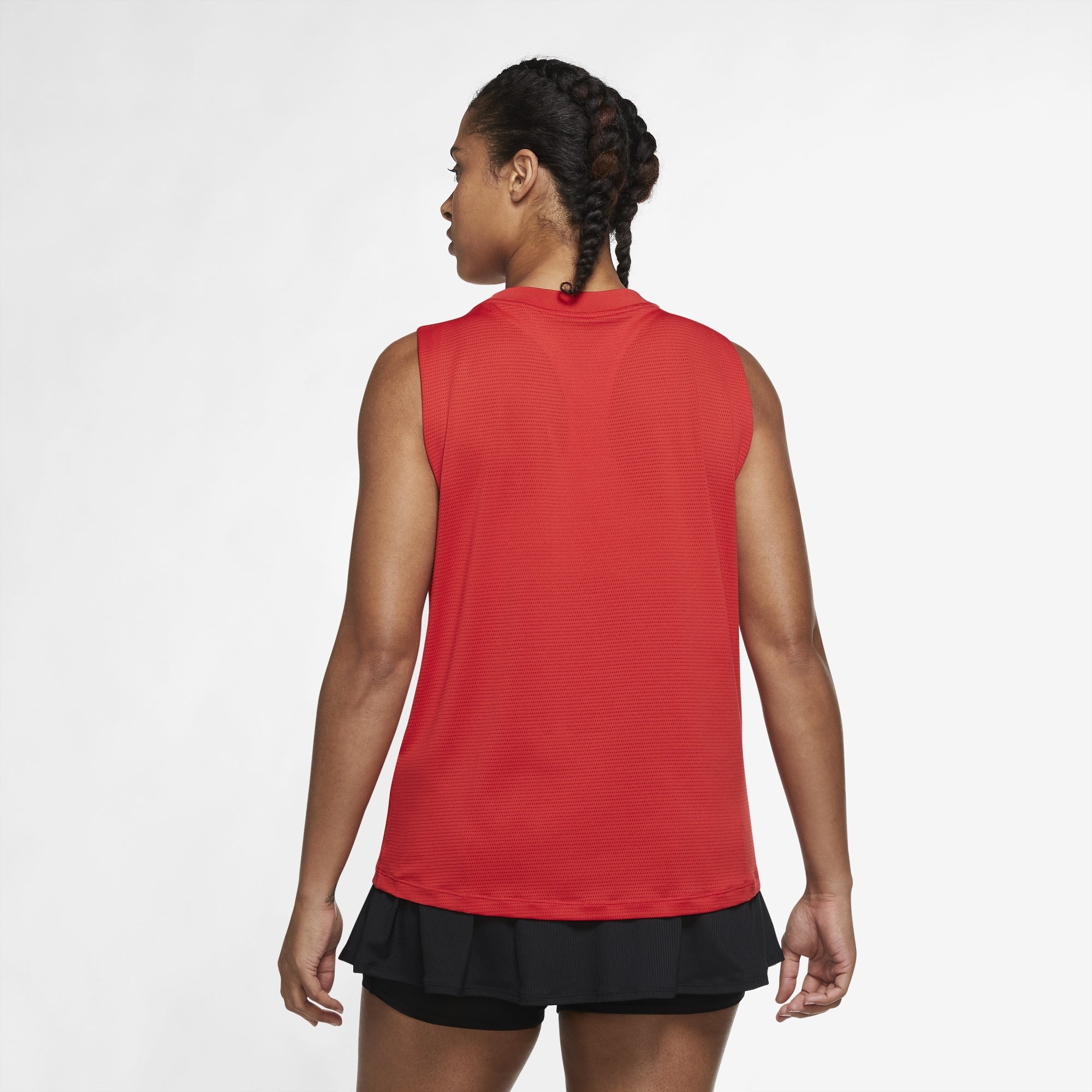 Nike Dri-FIT Advantage Women's Tennis Tank Red (2)