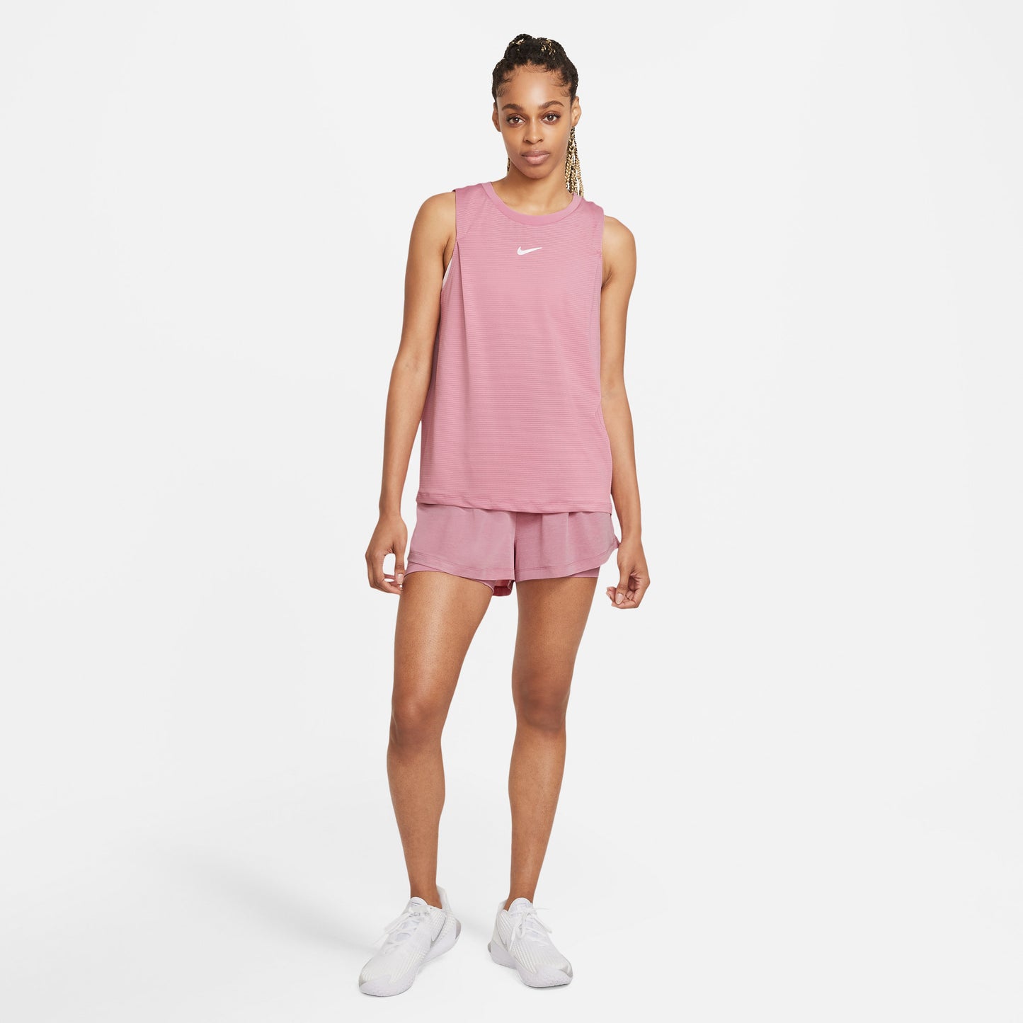 Nike Dri-FIT Advantage Women's Tennis Tank Pink (3)