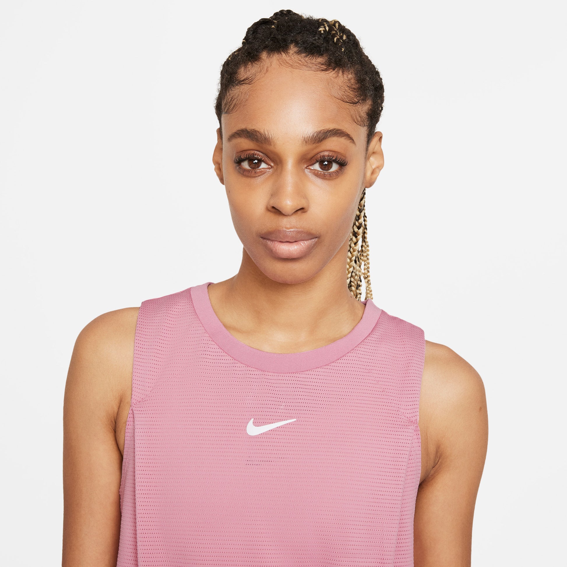 Nike Dri-FIT Advantage Women's Tennis Tank Pink (4)