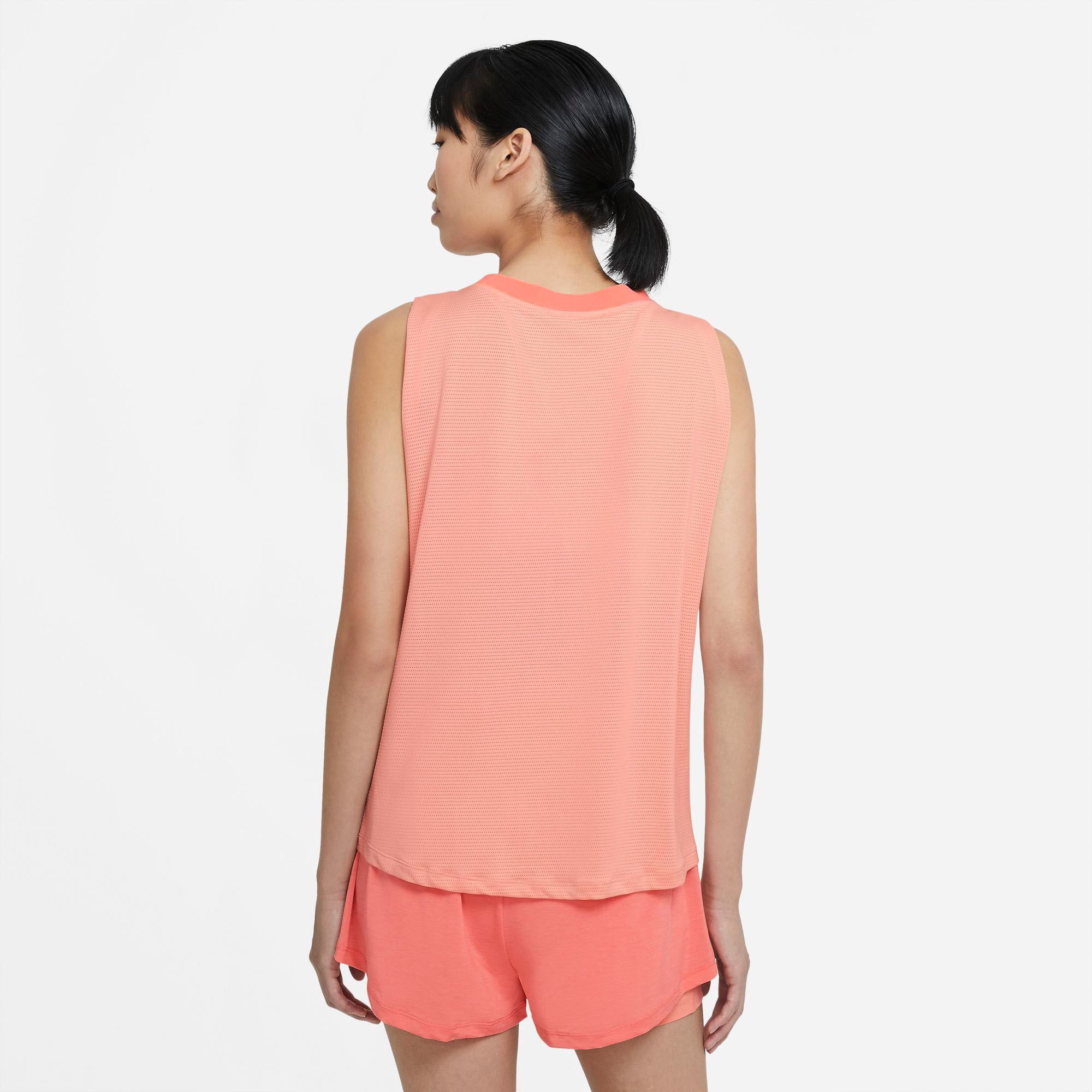 Nike Dri-FIT Advantage Women's Tennis Tank Orange (2)