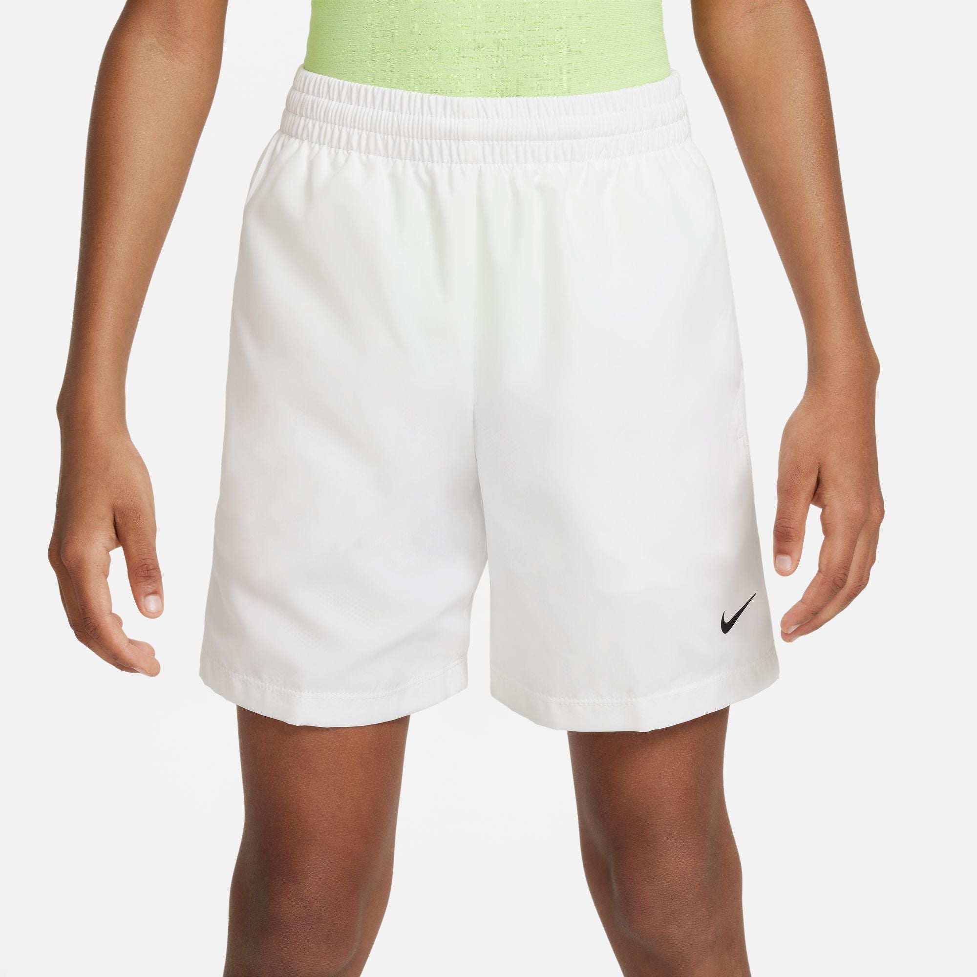 Nike Dri-FIT Boys' Woven Shorts White (3)