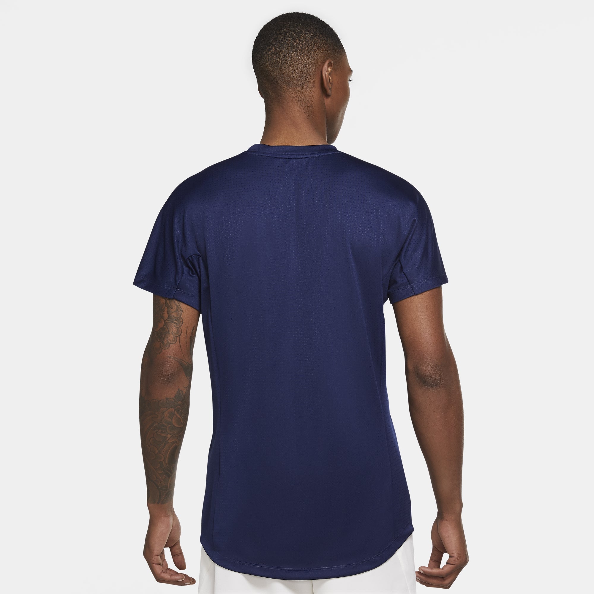 Nike Dri-FIT Challenger Rafa Slam Men's Tennis Shirt Blue (2)