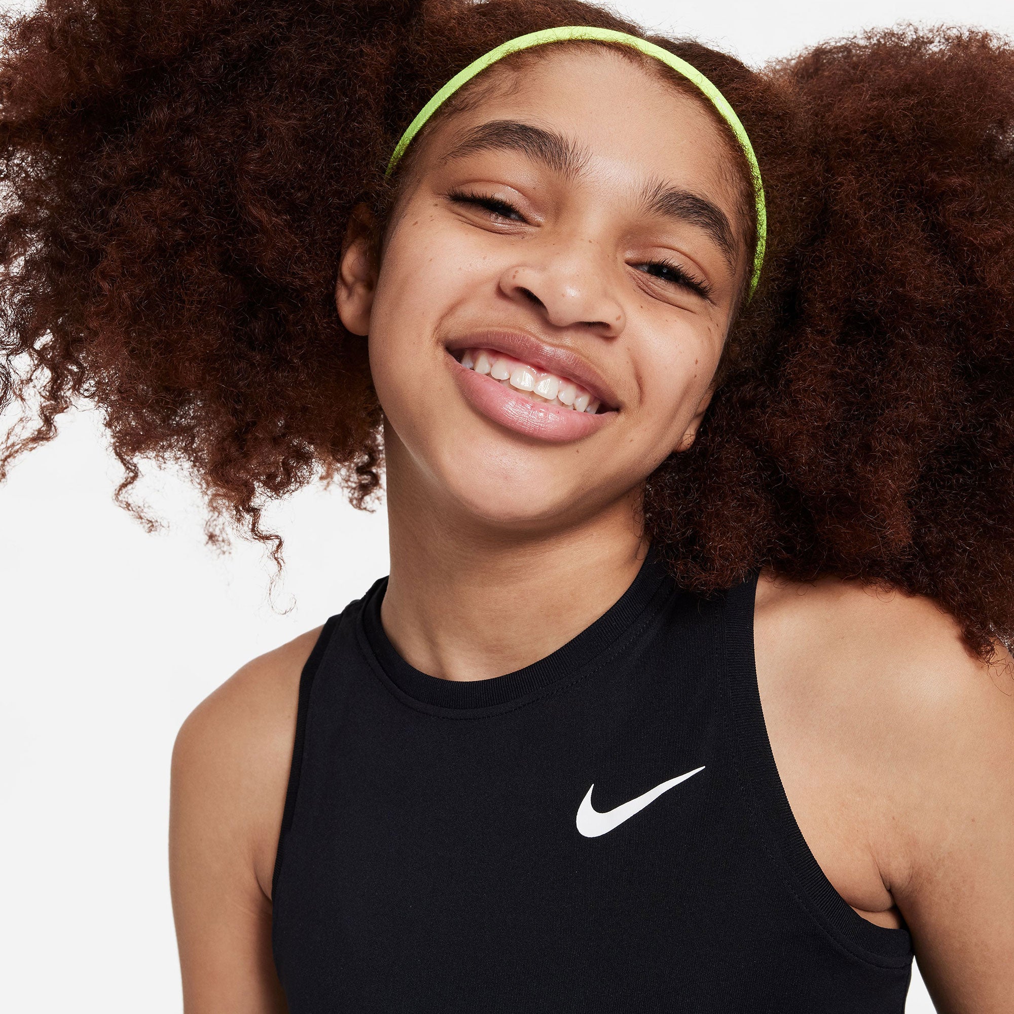 Nike Dri-FIT Essentials Girls' Tank Black (3)