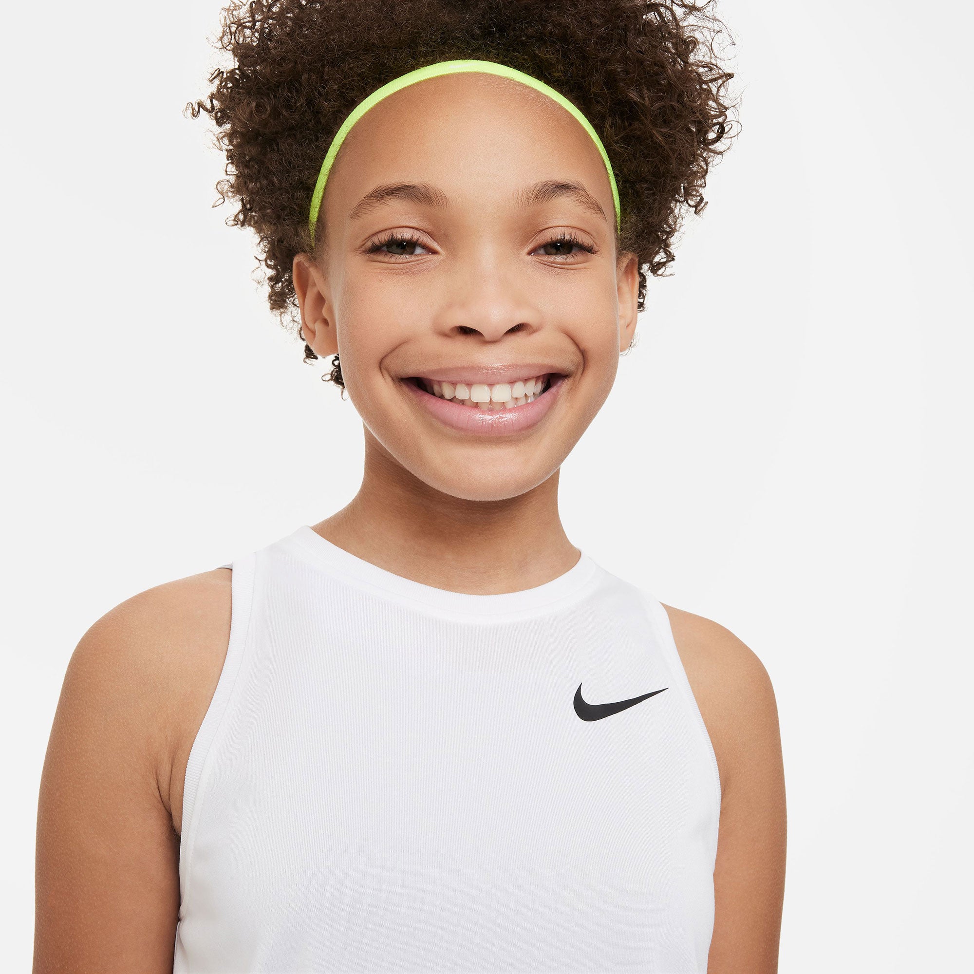 Nike Dri-FIT Essentials Girls' Tank White (3)