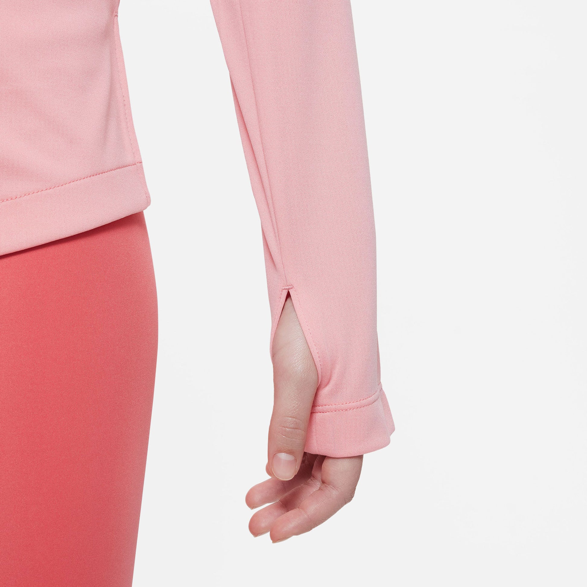 Nike Dri-FIT Girls' Long-Sleeve Top Pink (4)