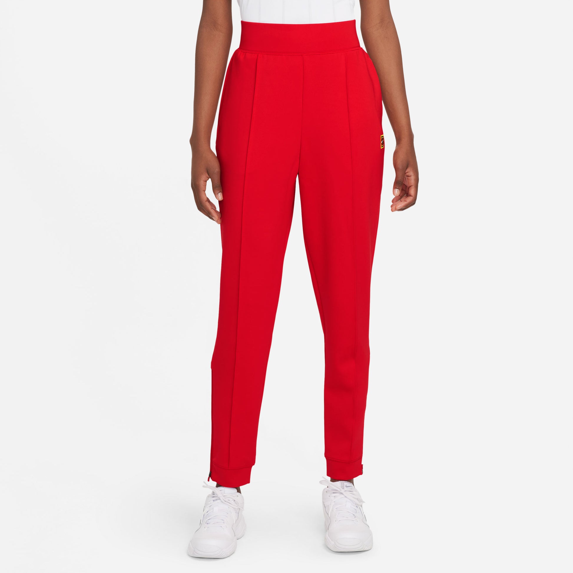 Nike Dri-FIT Heritage Slam Women's Tennis Pants Red (1)