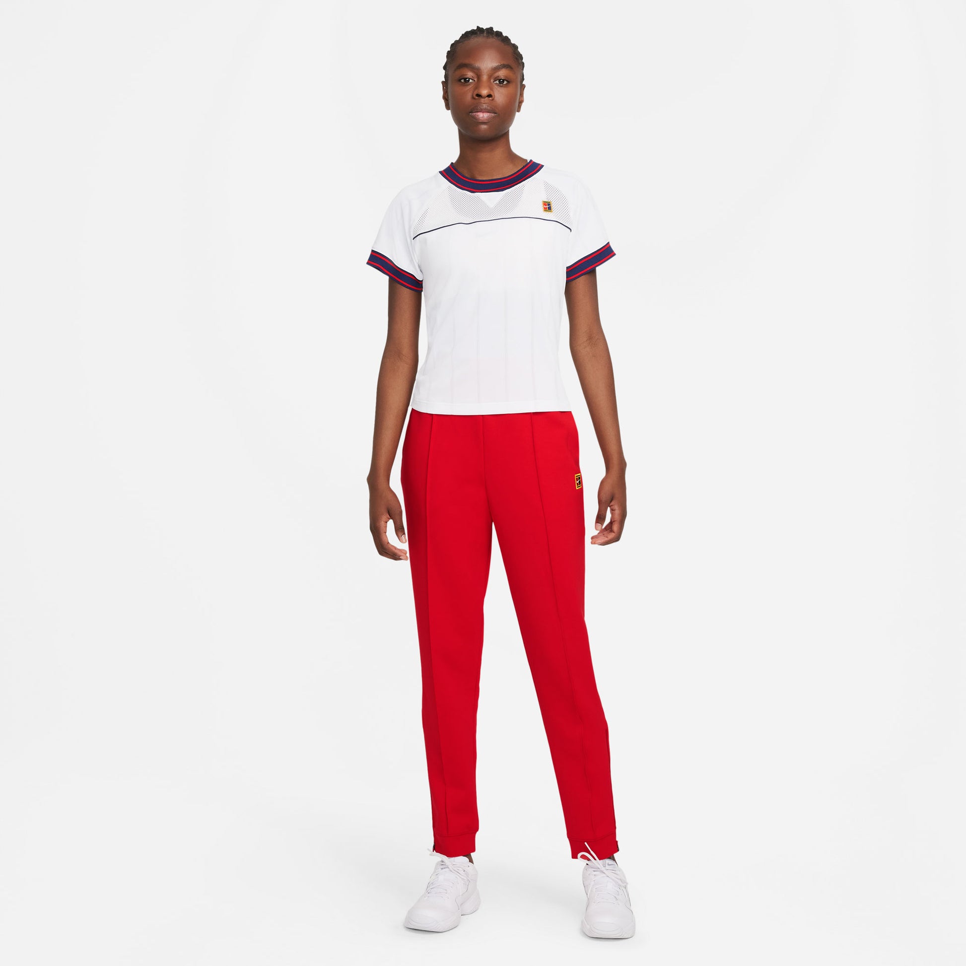 Nike Dri-FIT Heritage Slam Women's Tennis Pants Red (3)