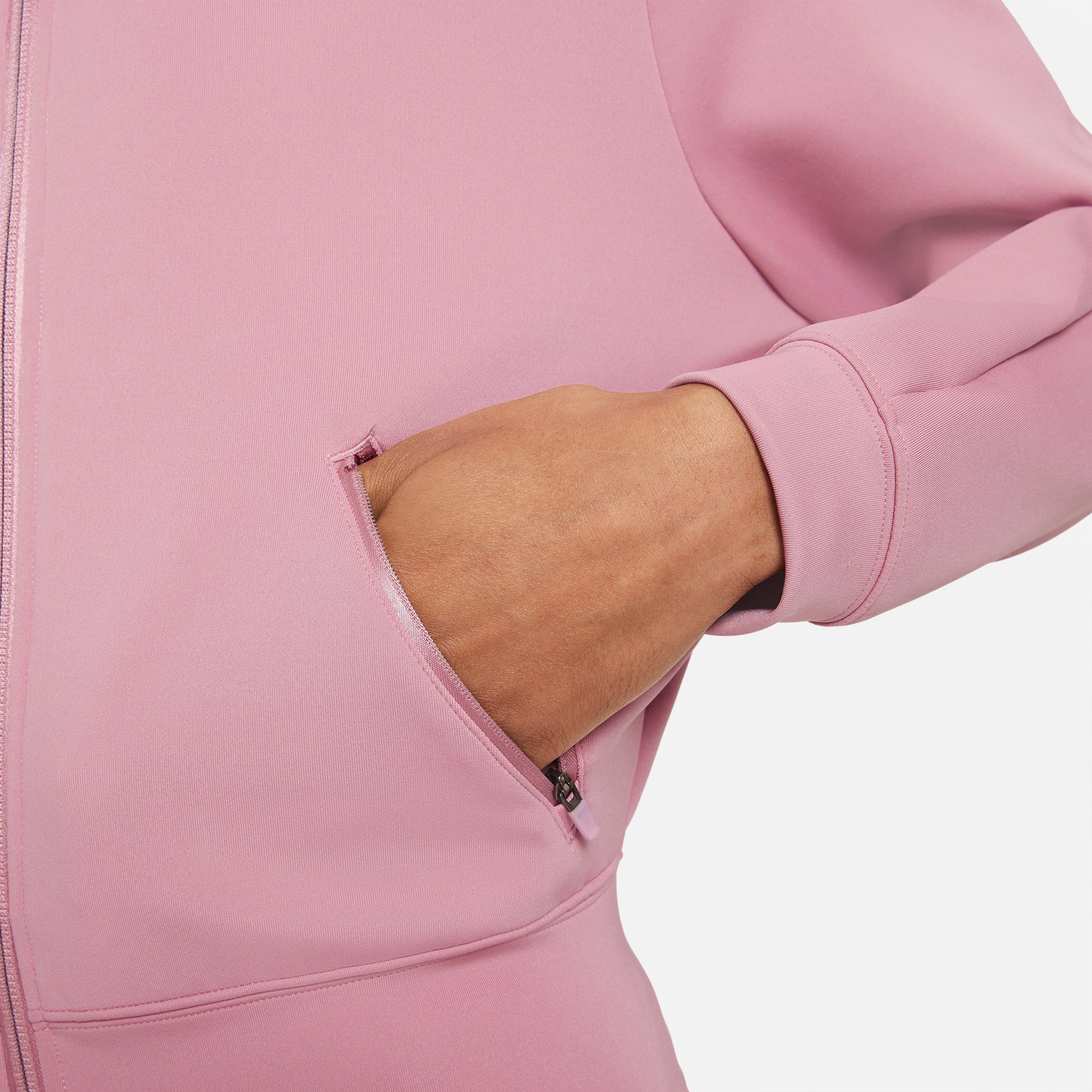 Nike Dri-FIT Heritage Women's Full-Zip Tennis Jacket Pink (5)