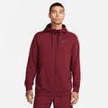 Nike Dri-FIT Men's Fleece Full-Zip Training Hoodie Red (1)