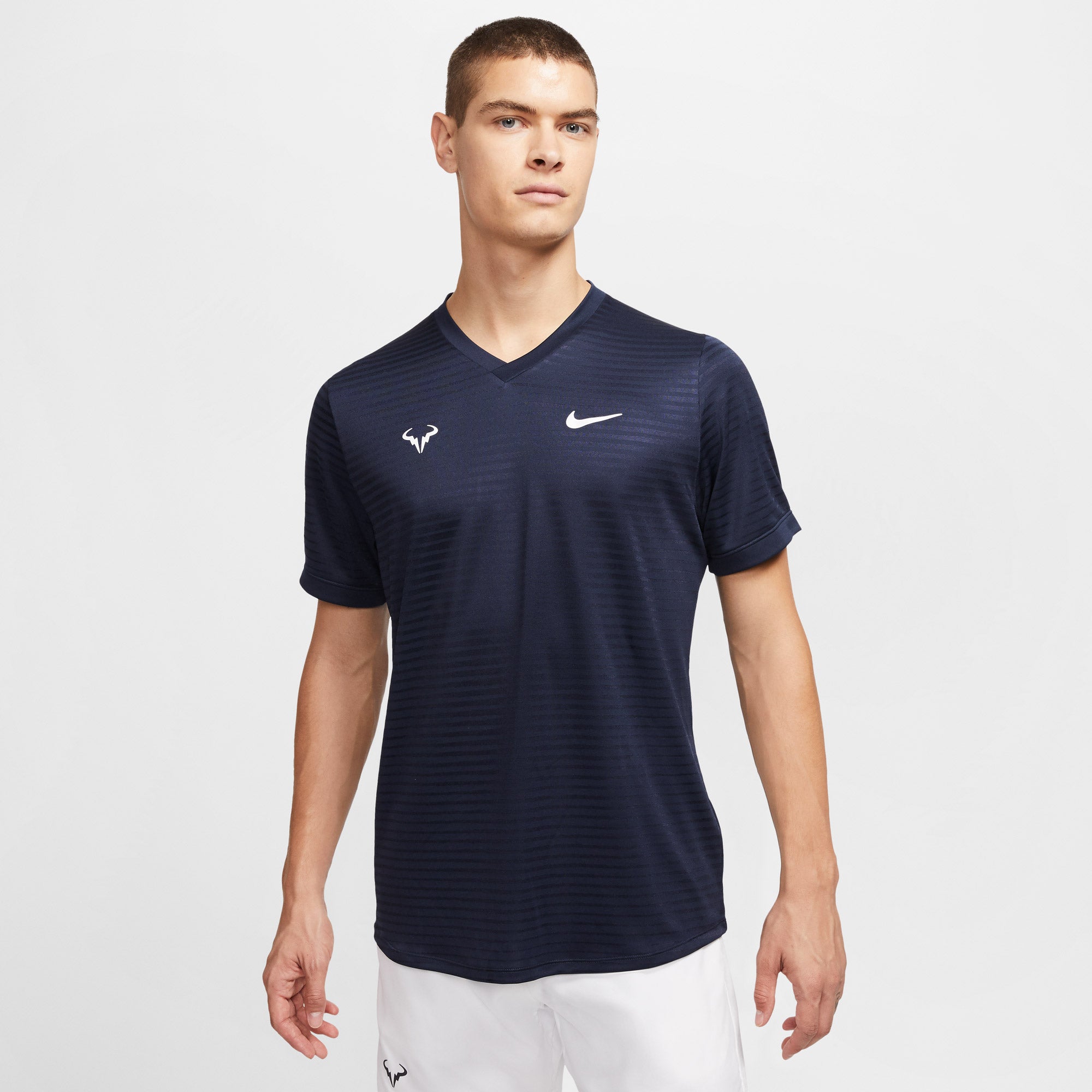 Nike Dri-FIT Rafa Challenger Men's Tennis Shirt Blue (1)