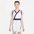 Nike Dri-FIT Slam Women's Tennis Dress White (1)