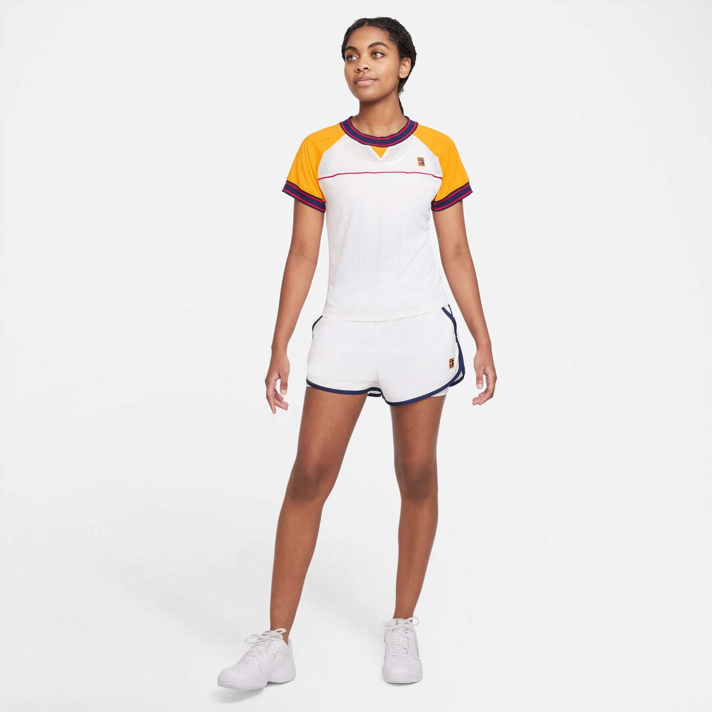 Nike Dri-FIT Slam Women's Tennis Shirt White (3)