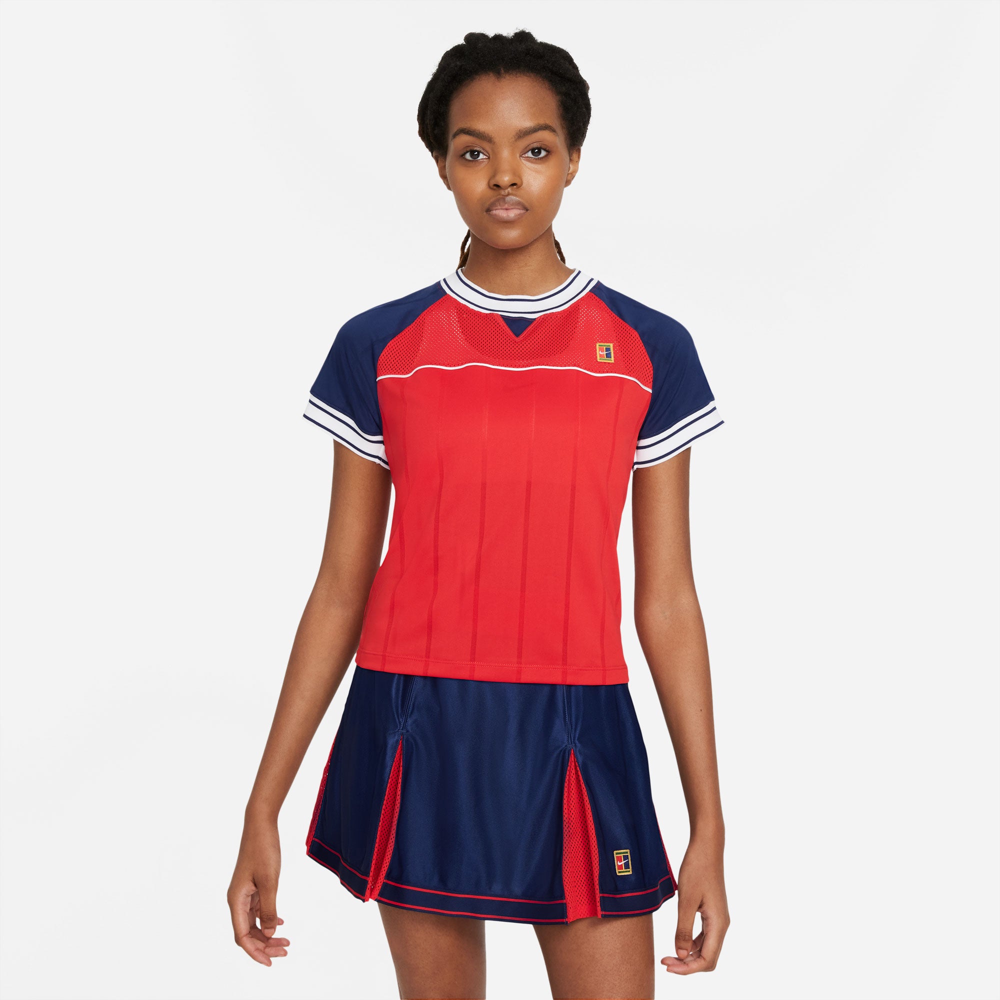 Nike Dri-FIT Slam Women's Tennis Shirt Red (1)