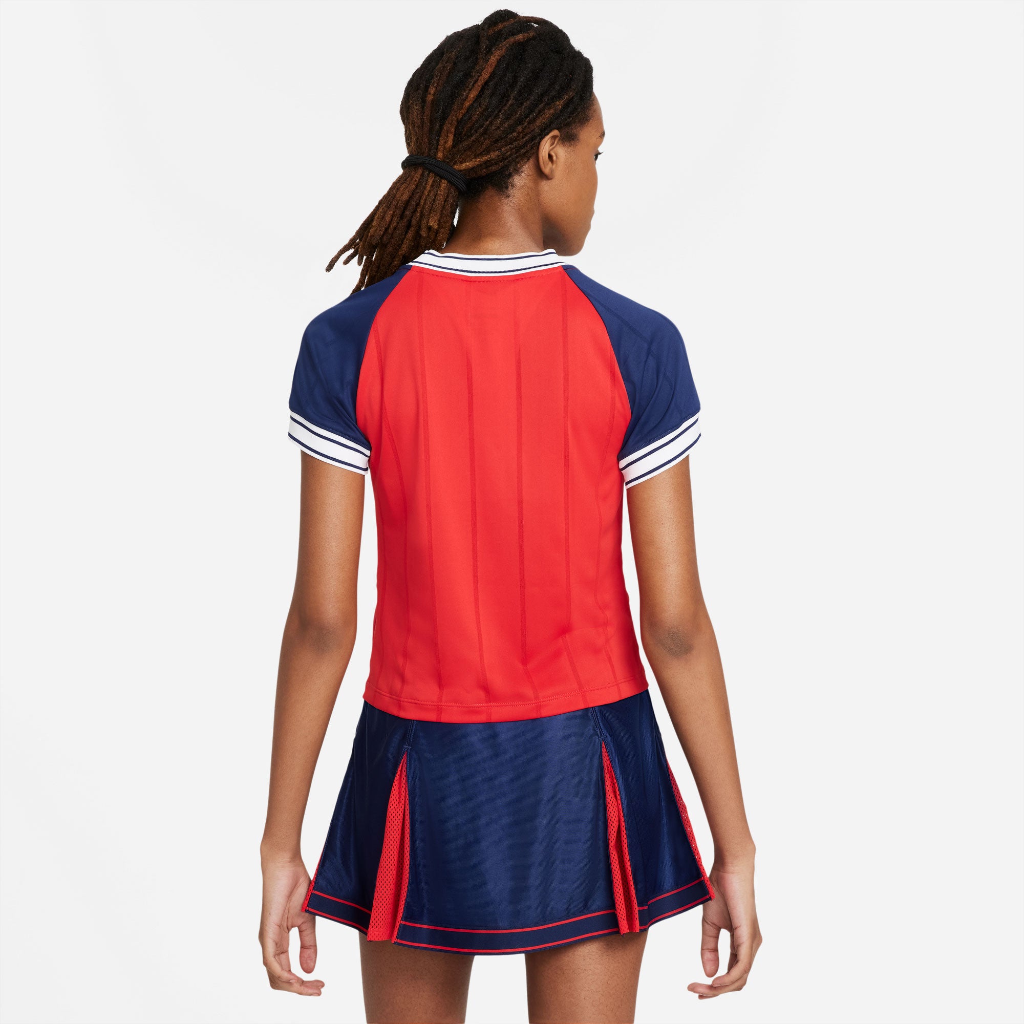Nike Dri-FIT Slam Women's Tennis Shirt Red (2)