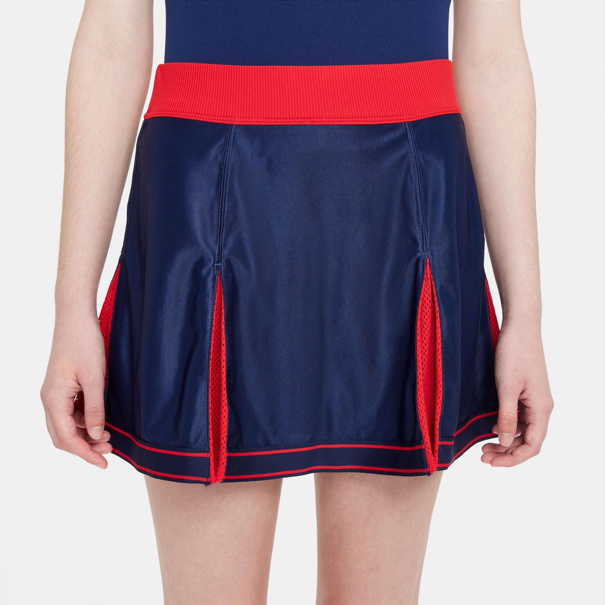 Nike Dri-FIT Slam Women's Tennis Skirt Blue (2)
