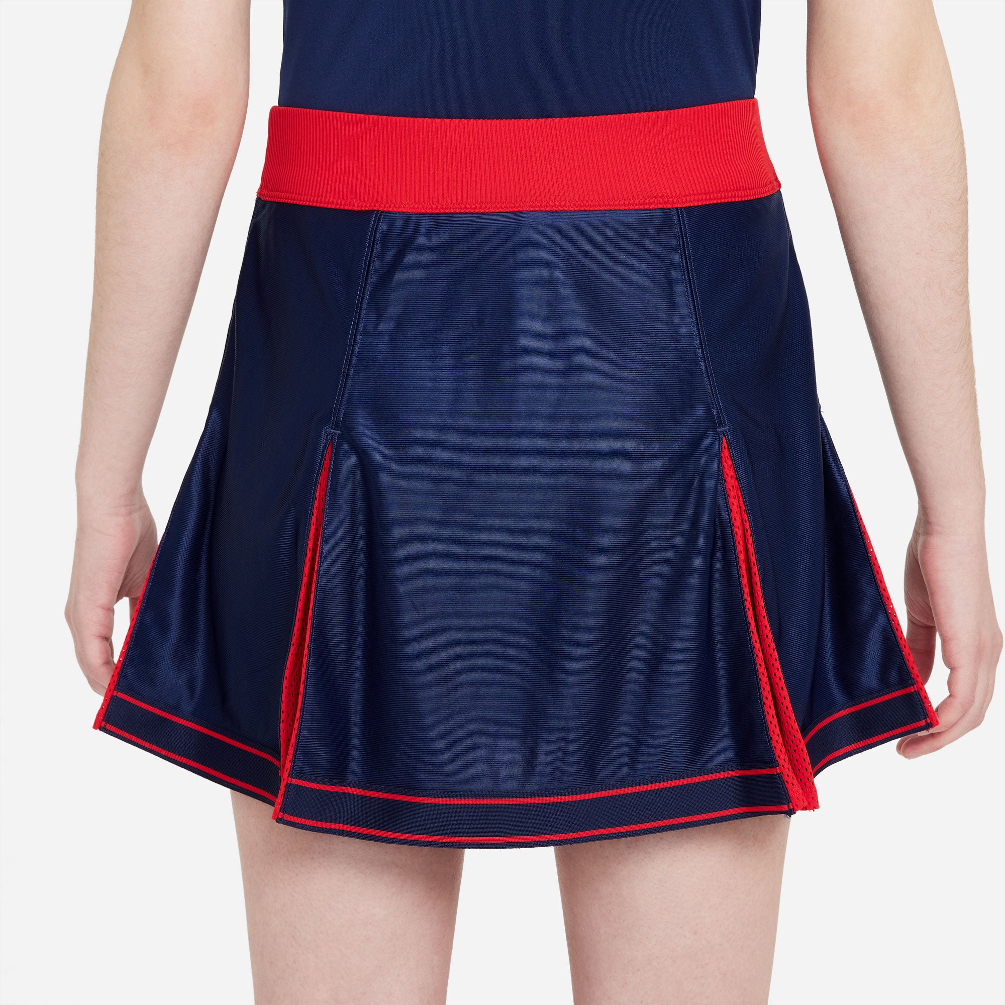 Nike Dri-FIT Slam Women's Tennis Skirt Blue (4)