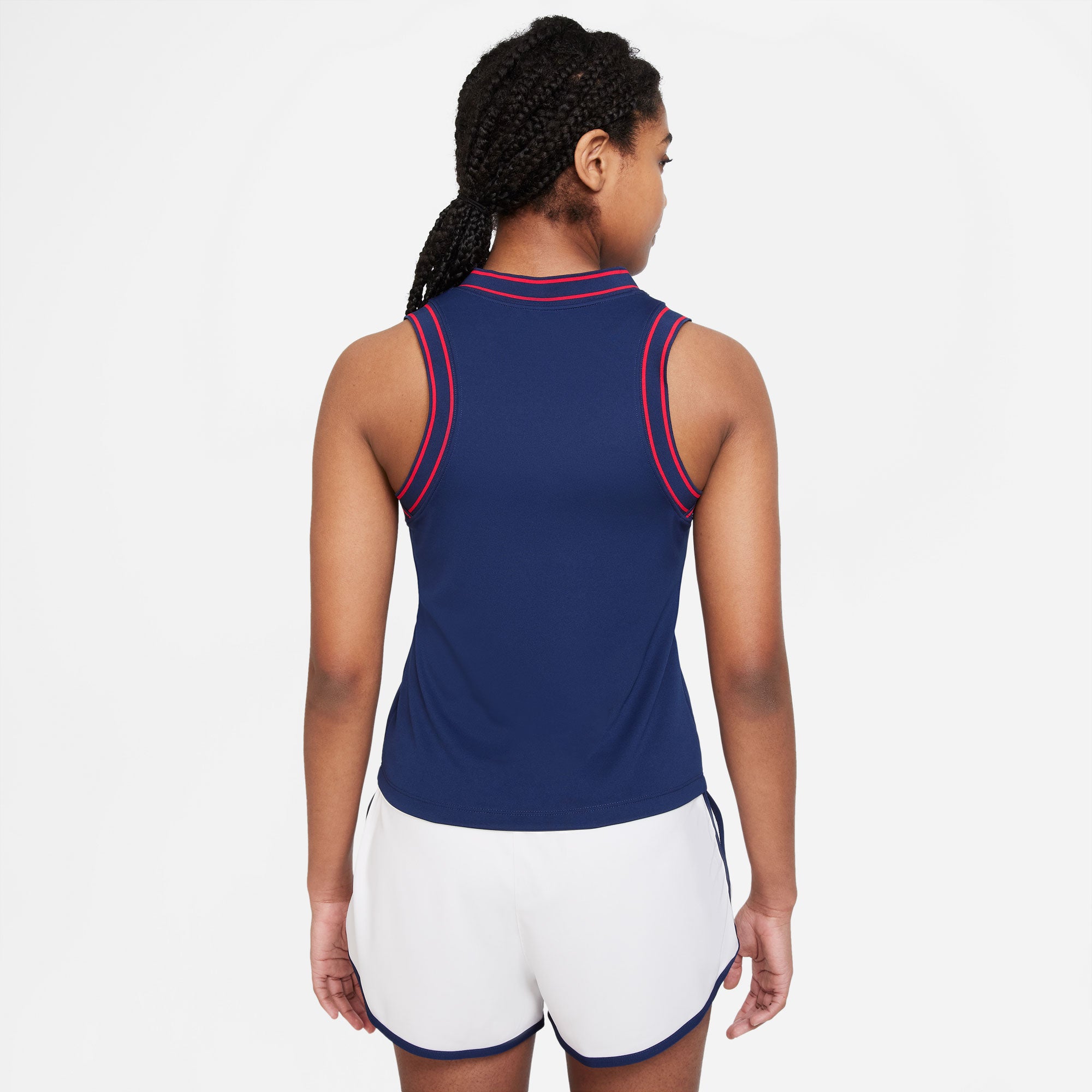 Nike Dri-FIT Slam Women's Tennis Tank Blue (2)