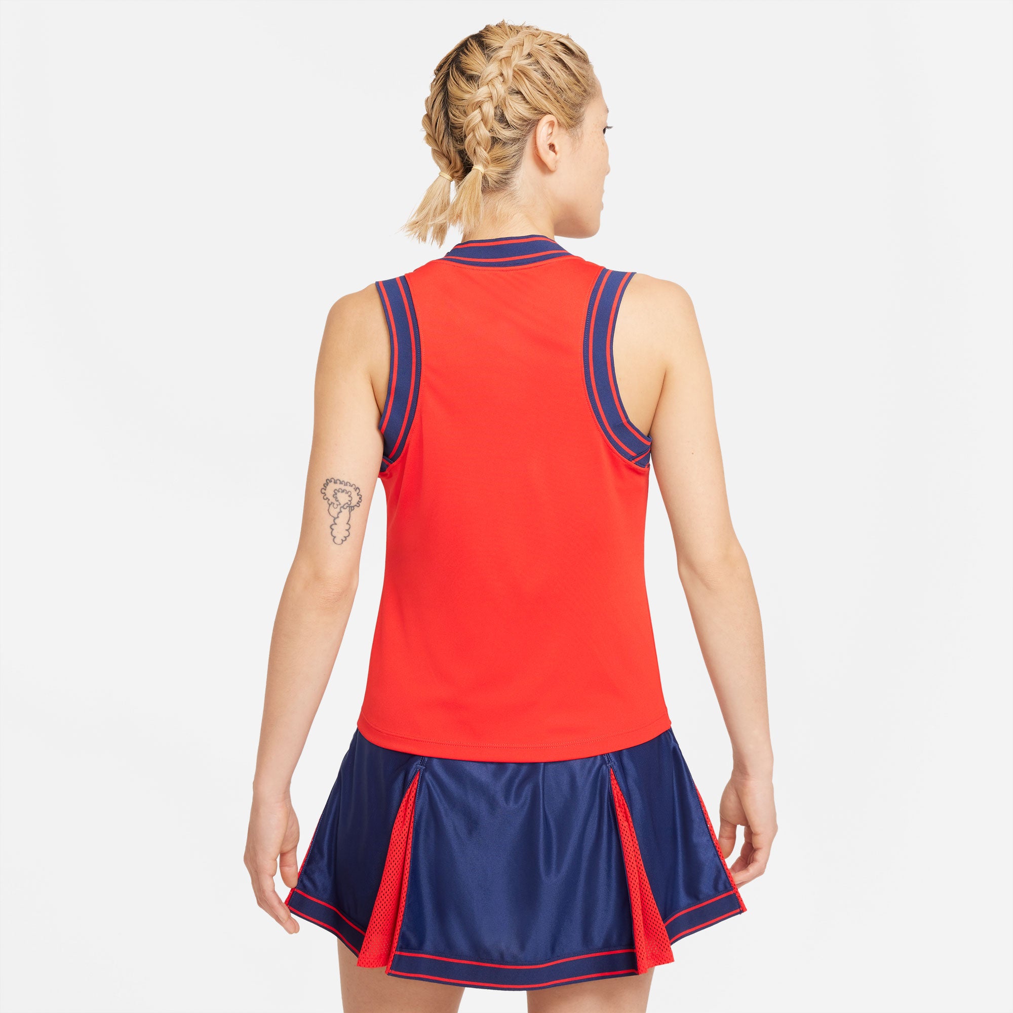 Nike Dri-FIT Slam Women's Tennis Tank Red (2)