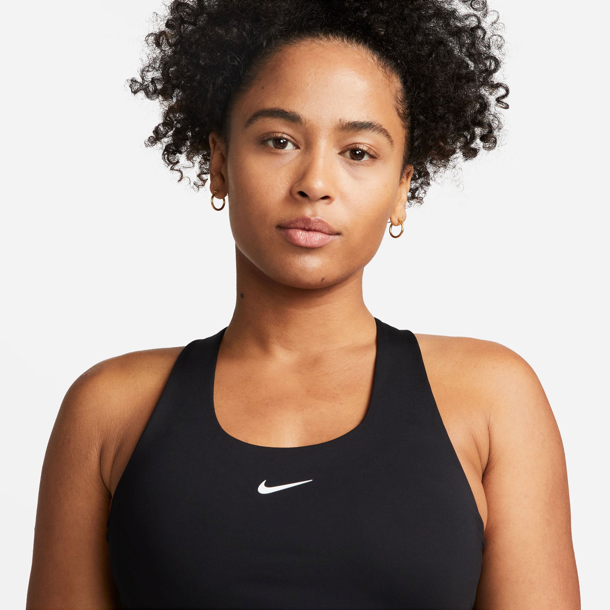 Nike Dri-FIT Swoosh Women's Bra Tank Black (3)
