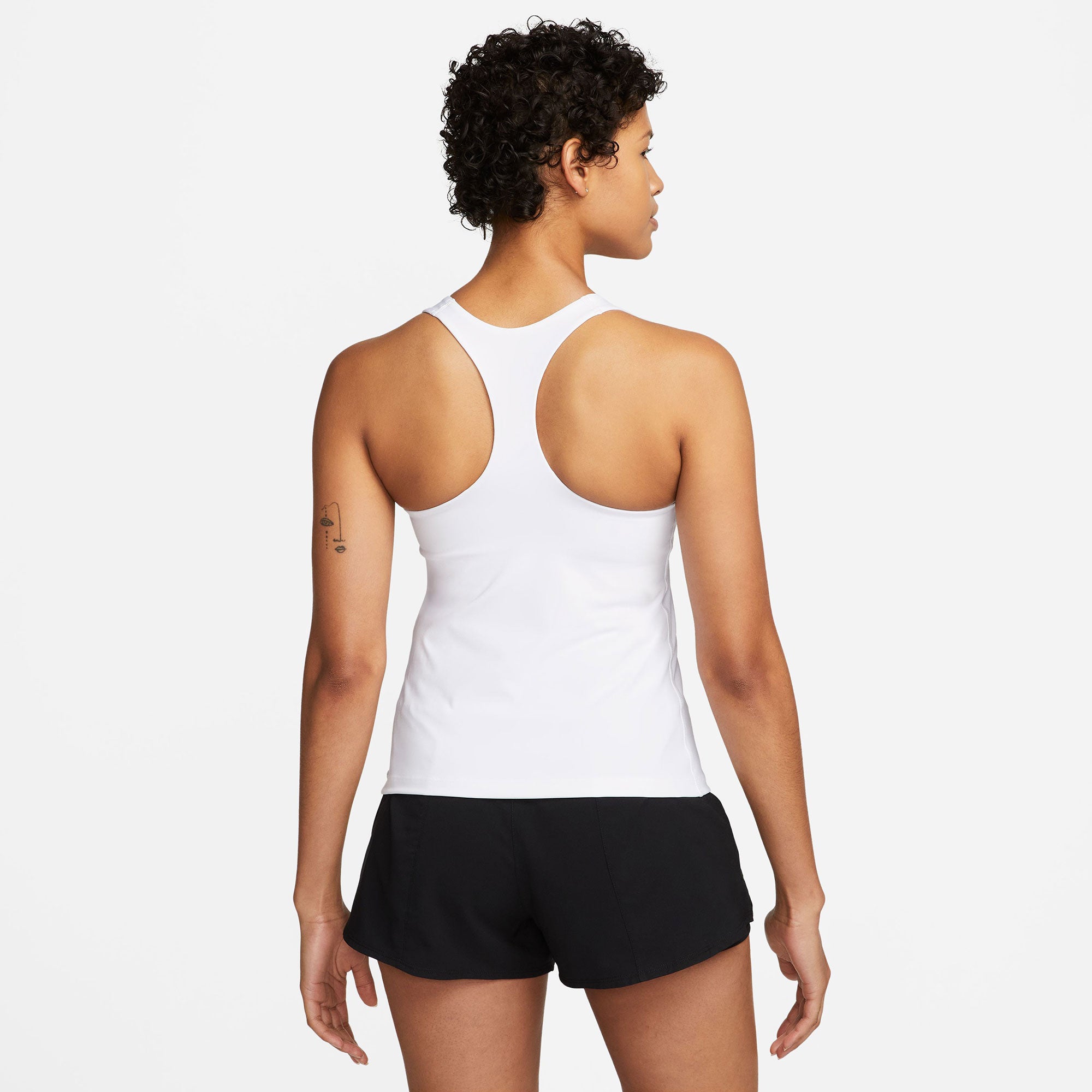 Nike Dri-FIT Swoosh Women's Bra Tank White (2)