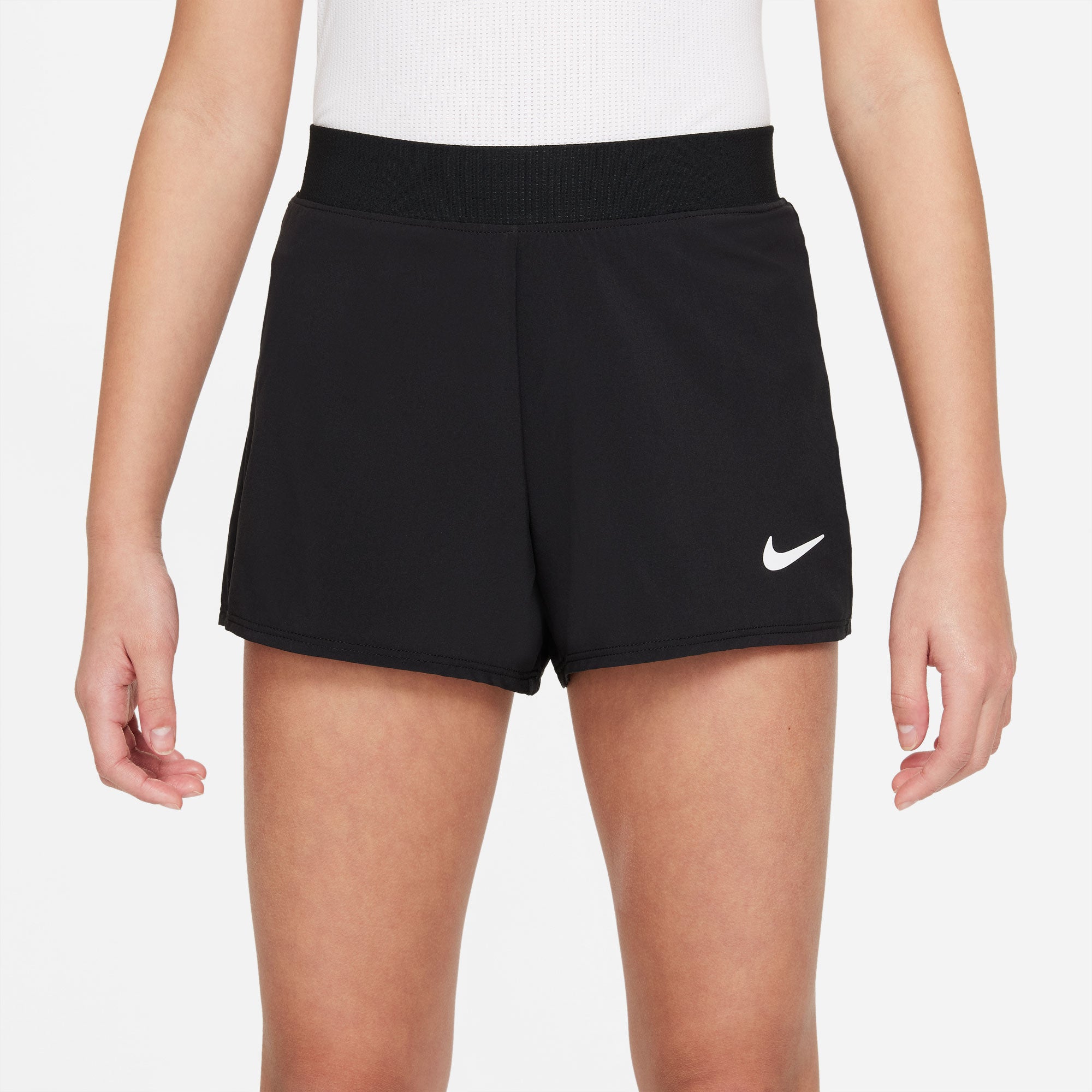 Nike Dri FIT Victory Girls' Tennis Shorts Black (4)