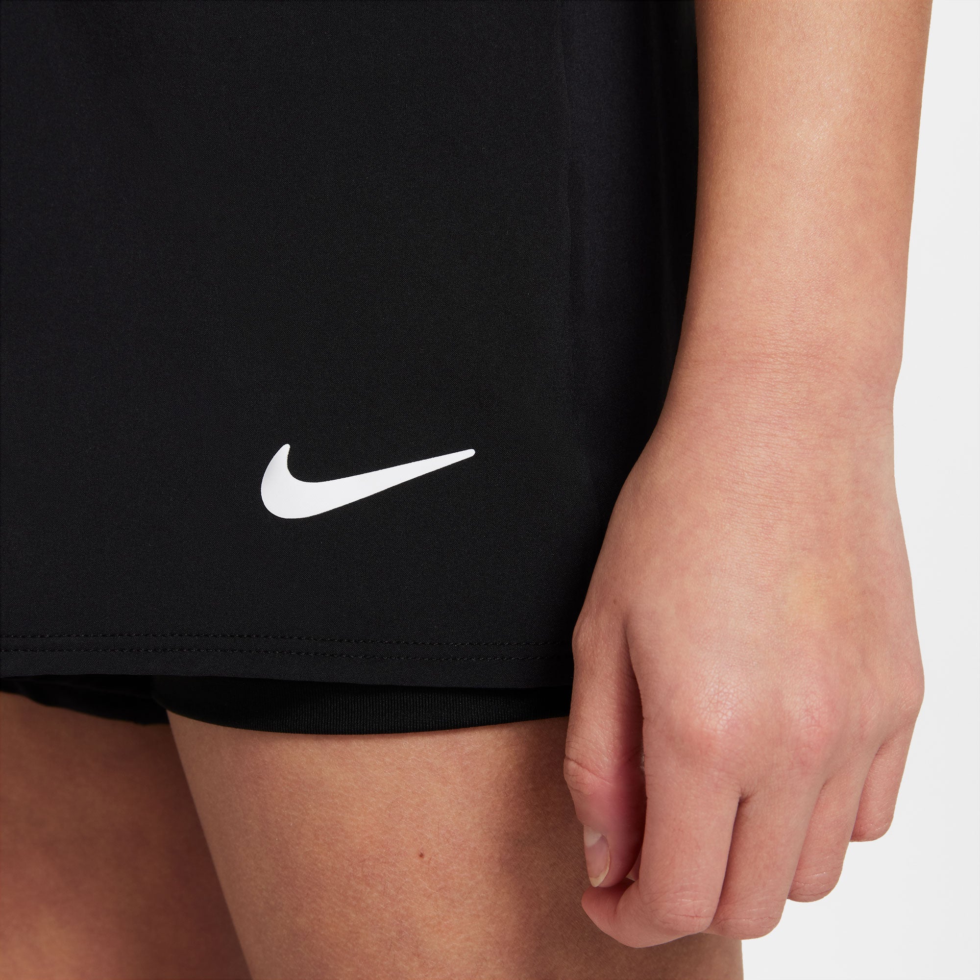 Nike Dri FIT Victory Girls' Tennis Shorts Black (5)