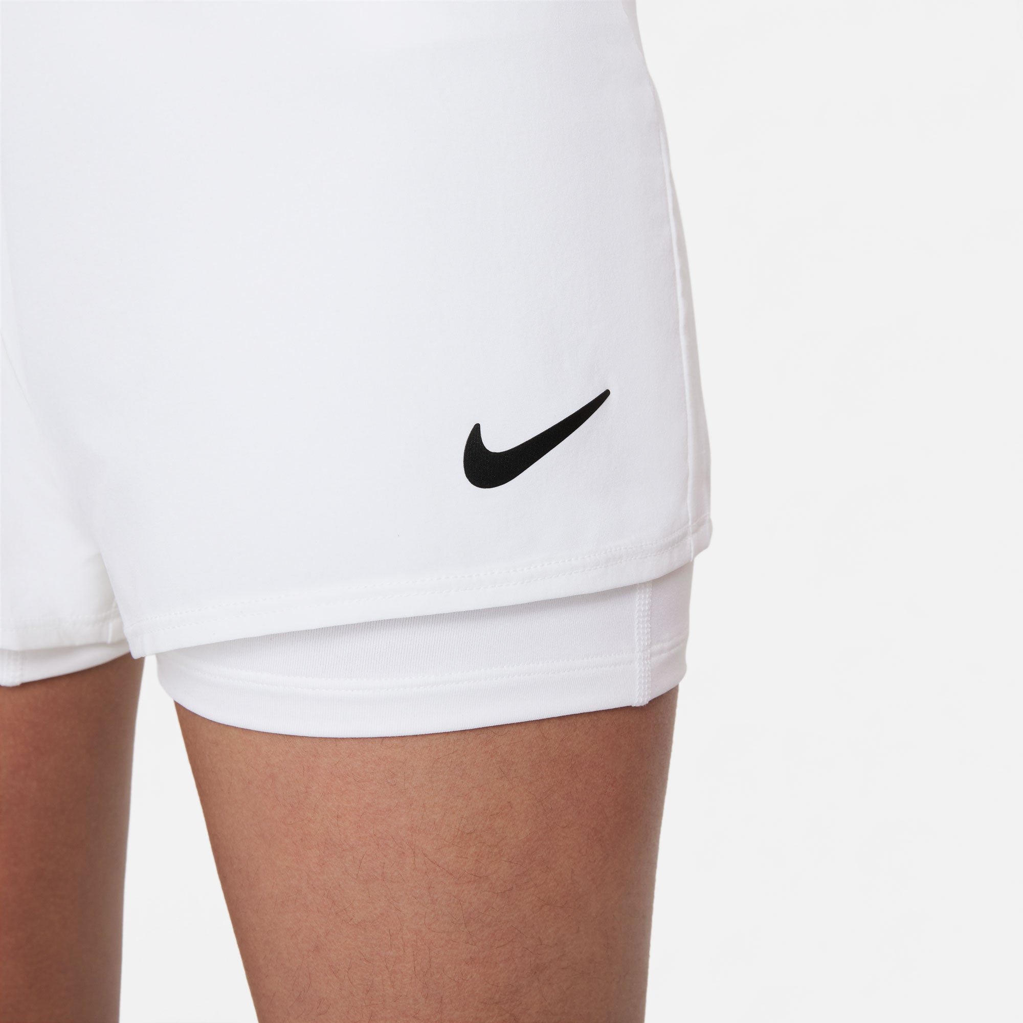 Nike Dri FIT Victory Girls' Tennis Shorts White (5)