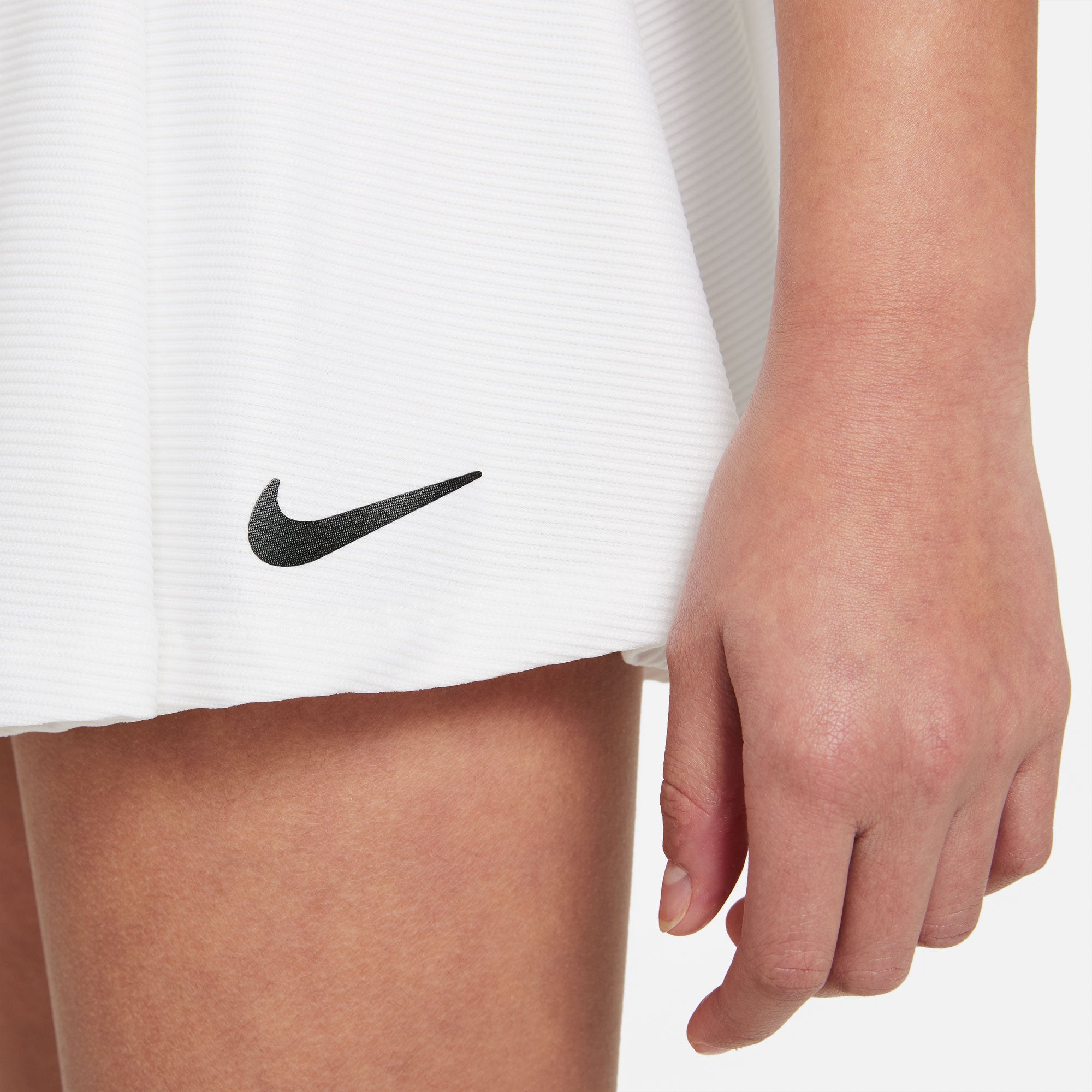 Nike Dri FIT Victory Girls' Tennis Skirt White (5)