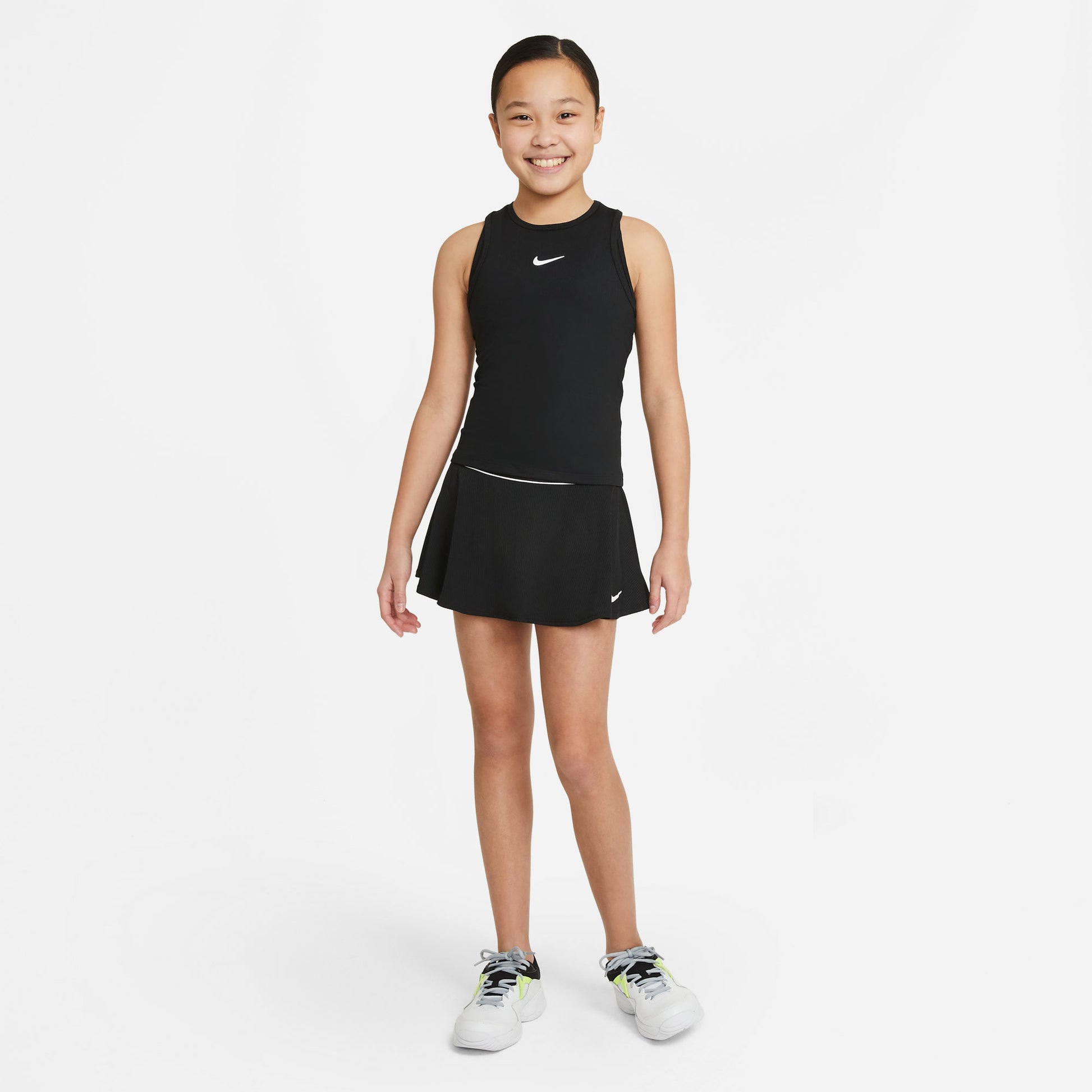 Nike Dri FIT Victory Girls' Tennis Tank Black (3)