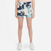 Nike Dri-FIT Victory Women's Straight Printed Tennis Skirt Blue (1)