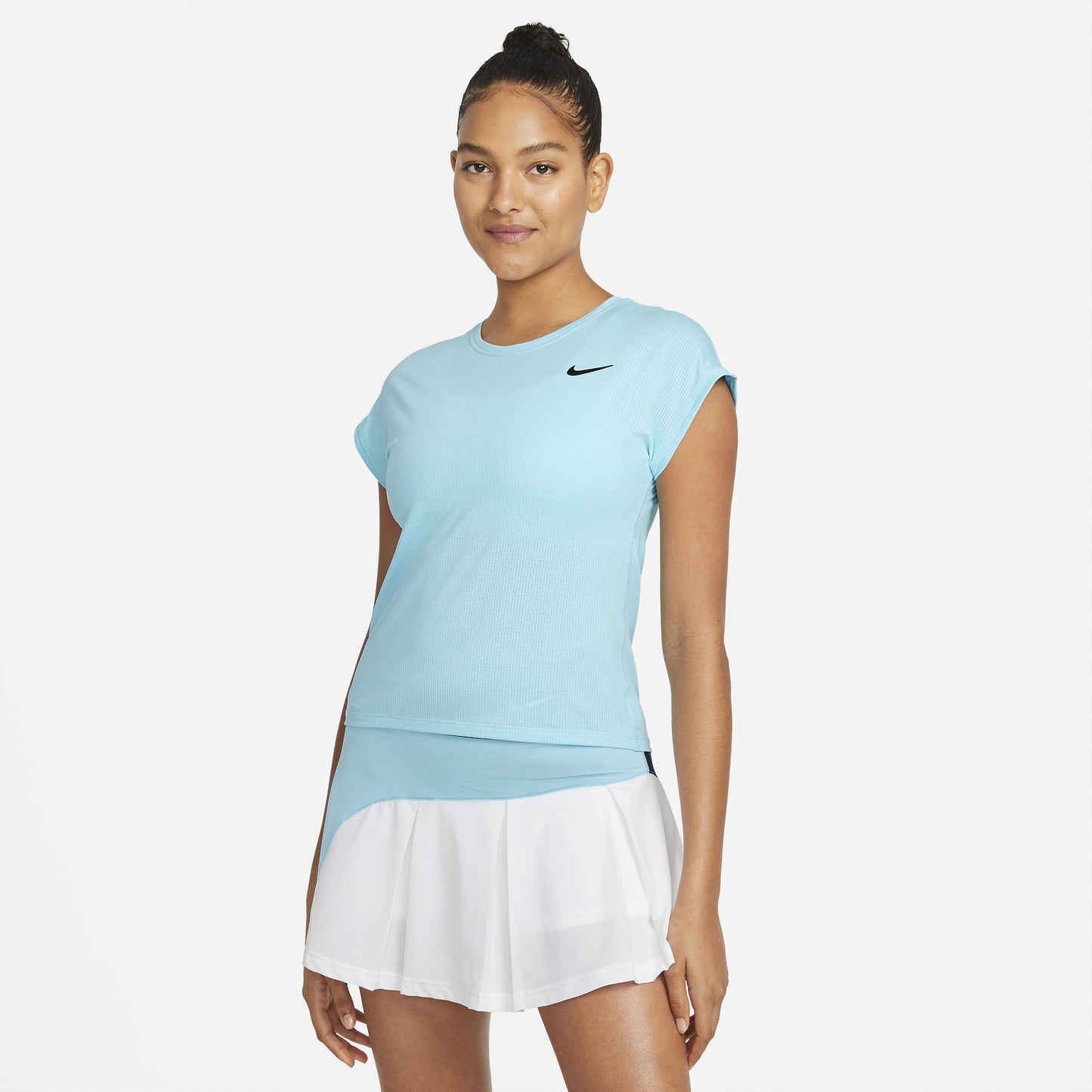 Nike Dri-FIT Victory Women's Tennis Shirt Blue (1)